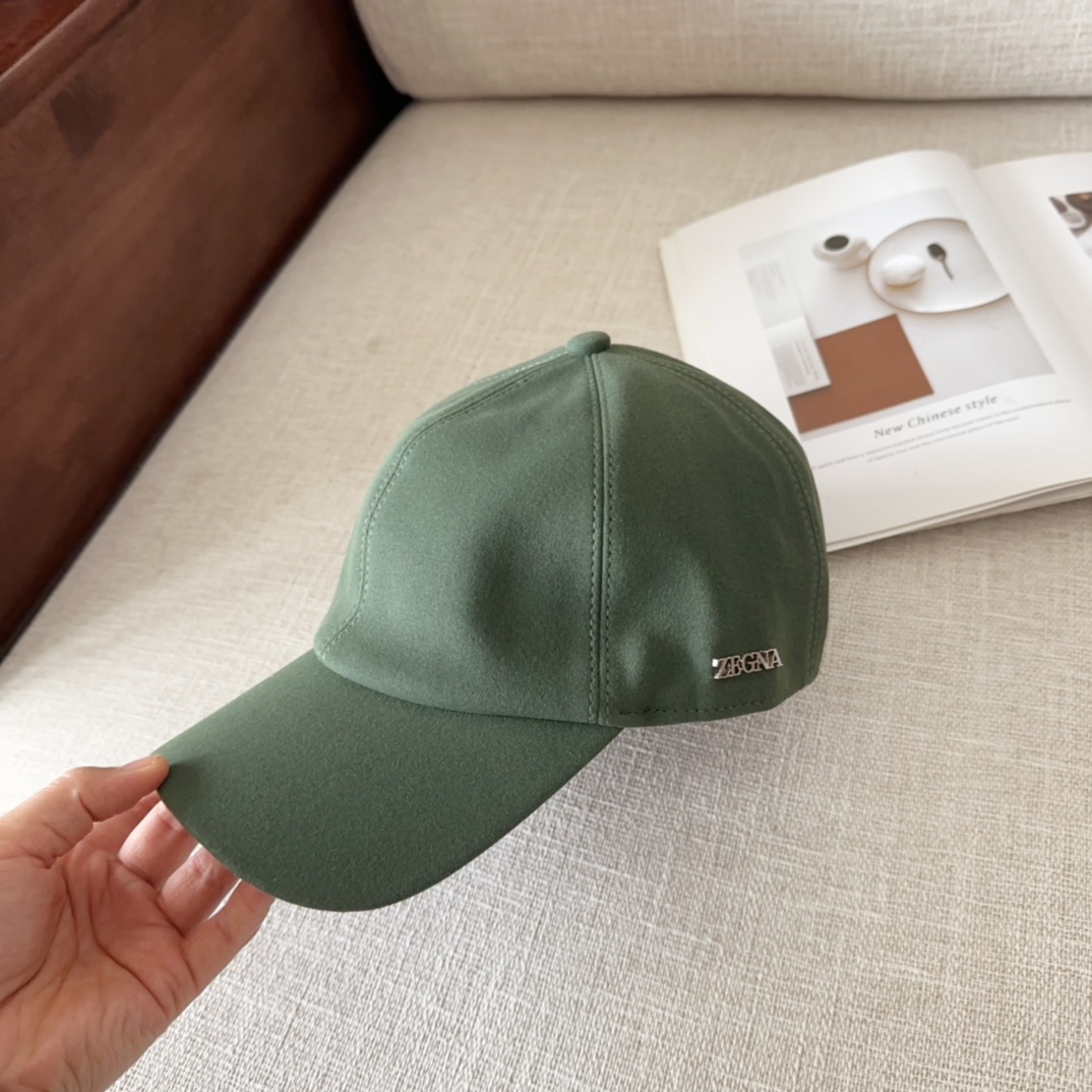 💰84 ZEGNA, NEW, HIGH-QUALITY BASEBALL CAPS, BIG SYNCHRONOUS, PERFECT MATCH - 图片 6