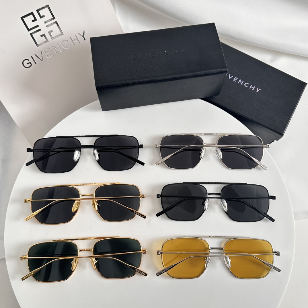 ️Givench*纪梵希限定系列经典方形镜框Model:GV40041USize:55口19-145