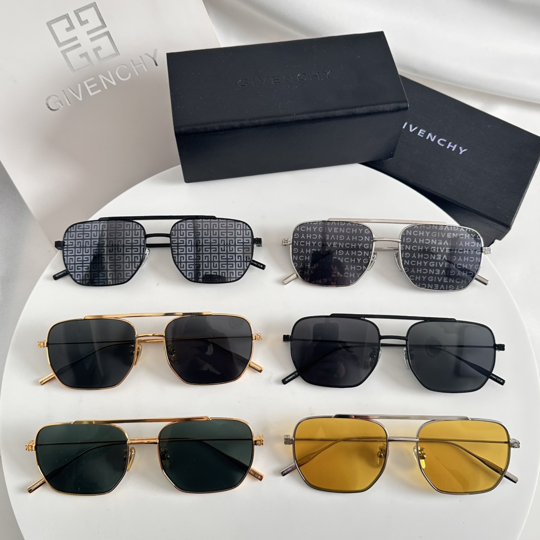 ️Givench*纪梵希限定系列经典方形镜框Model:GV40041USize:55口19-145