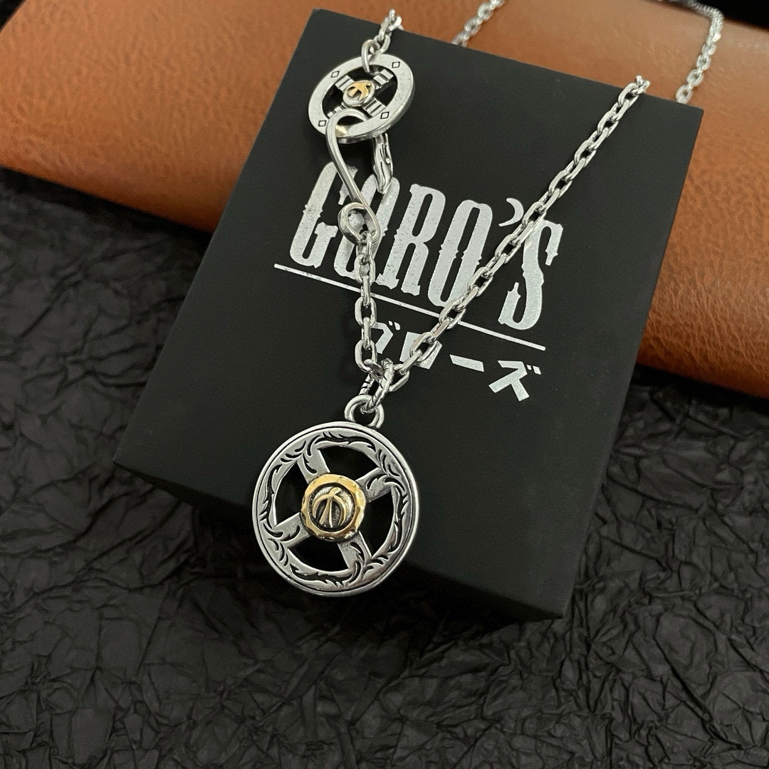 NO:108566,[New Products are on the Shelves] Goro Takahashi Asuka Pendant Classic Necklace Top Version Determines Exclusive Shot Mainly Focus on the High-end Market and Absolutely Different from the Ordinary Version!  The details of the picture product are consistent with ZP!  Original production process, precision quality, purely handmade, authentic model opening, fashion essentials, both men and women can wear, same couple style, rock punk silver style, retro elements, trendy and versatile, same style on the official website, fine jewelry, necklace19860909【新品上架】Goro’s高桥吾郎 飞鸟吊坠 经典项链 顶级版本 认准独家拍摄 主攻高端市场 绝对区别普通版本！图片产品细节与ZP一致！原版制作工艺 精工品质 纯手工打造 ～正品开模潮流时尚必备 男女均可佩戴 情侣款同款 摇滚朋克泰银风格 复古元素 潮流百搭 官网同款,饰品精品,necklace,Jewelry