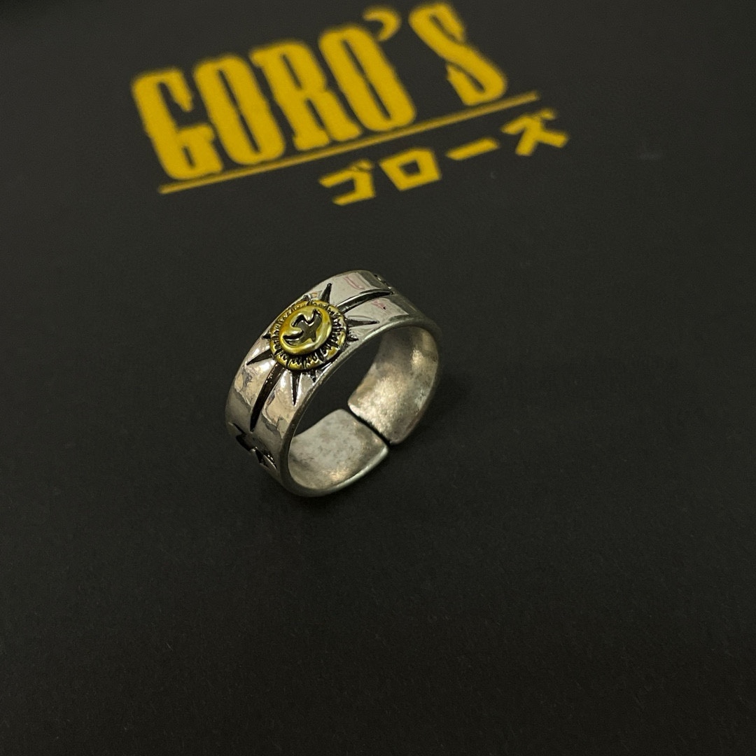 NO:108575,[New Products are on the Shelves] Goro’s Takahashi Goro Ring, top version, accurate exclusive shooting, focusing on the high-end market, absolutely different from the ordinary version!  The details of the picture product are consistent with ZP!  Original production process, precision quality, purely handmade, authentic model opening, fashion essential, can be worn by both men and women, same couple style, rock punk silver style, retro elements, trendy and versatile, same style on the official website, fine jewelry, ring19860909【新品上架】Goro’s高桥吾郎戒指,顶级版本 认准独家拍摄 主攻高端市场 绝对区别普通版本！图片产品细节与ZP一致！原版制作工艺 精工品质 纯手工打造 ～正品开模潮流时尚必备 男女均可佩戴 情侣款同款 摇滚朋克泰银风格 复古元素 潮流百搭 官网同款,饰品精品,ring,Jewelry