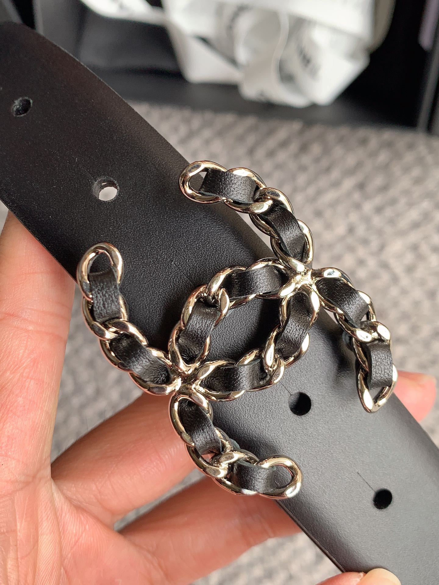 High-End Luxury Grade Chanel 3.0 Bouquets with Original Leather and Copper Gold - 图片 6