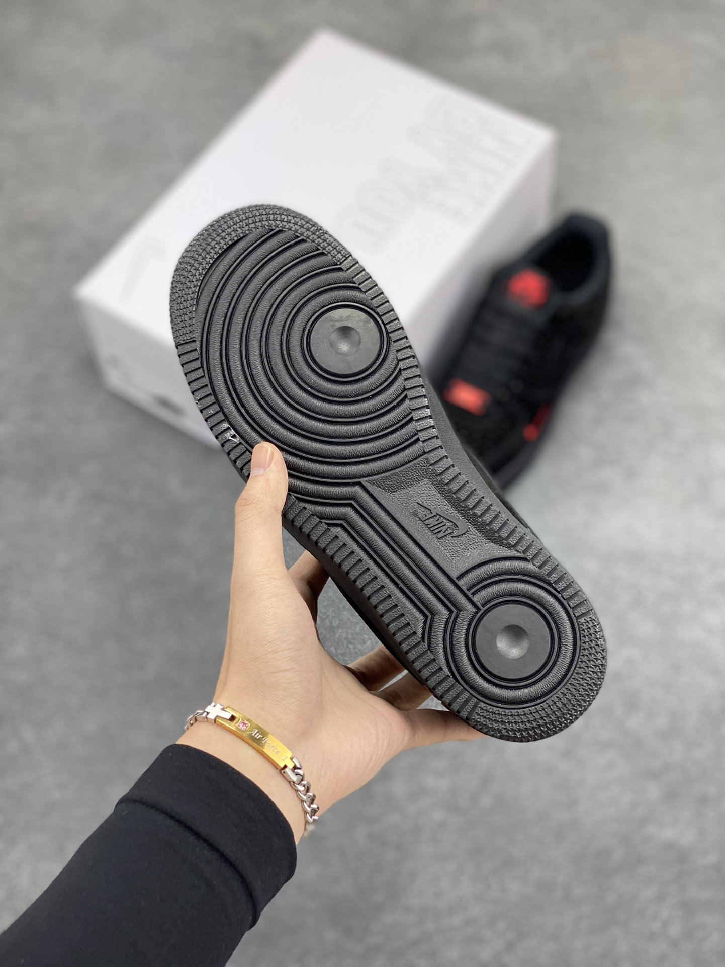 图片[5]-NK Air Force 1‘07 Low 定制款抽屉盒 空军一号低帮休闲板鞋 定制皮料 原楦原纸板 纯正版型 高清洁度 内置全掌气垫 货号：CW2288-111 尺码：36 36.5 37.5 38 38.5 39 40 40.5 41 42 42.5 43 44 44.5 45-选品中心