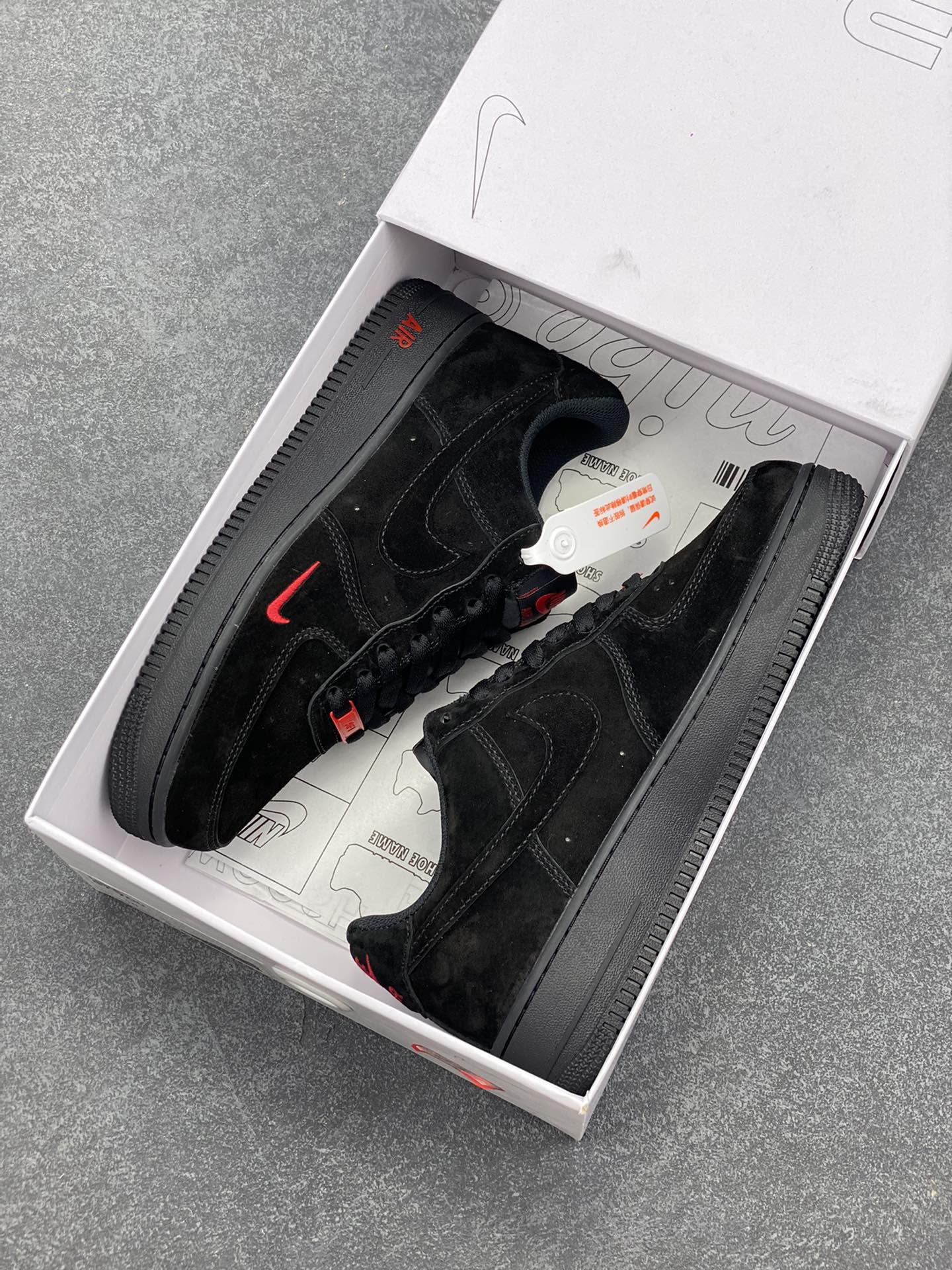 图片[9]-NK Air Force 1‘07 Low 定制款抽屉盒 空军一号低帮休闲板鞋 定制皮料 原楦原纸板 纯正版型 高清洁度 内置全掌气垫 货号：CW2288-111 尺码：36 36.5 37.5 38 38.5 39 40 40.5 41 42 42.5 43 44 44.5 45-选品中心