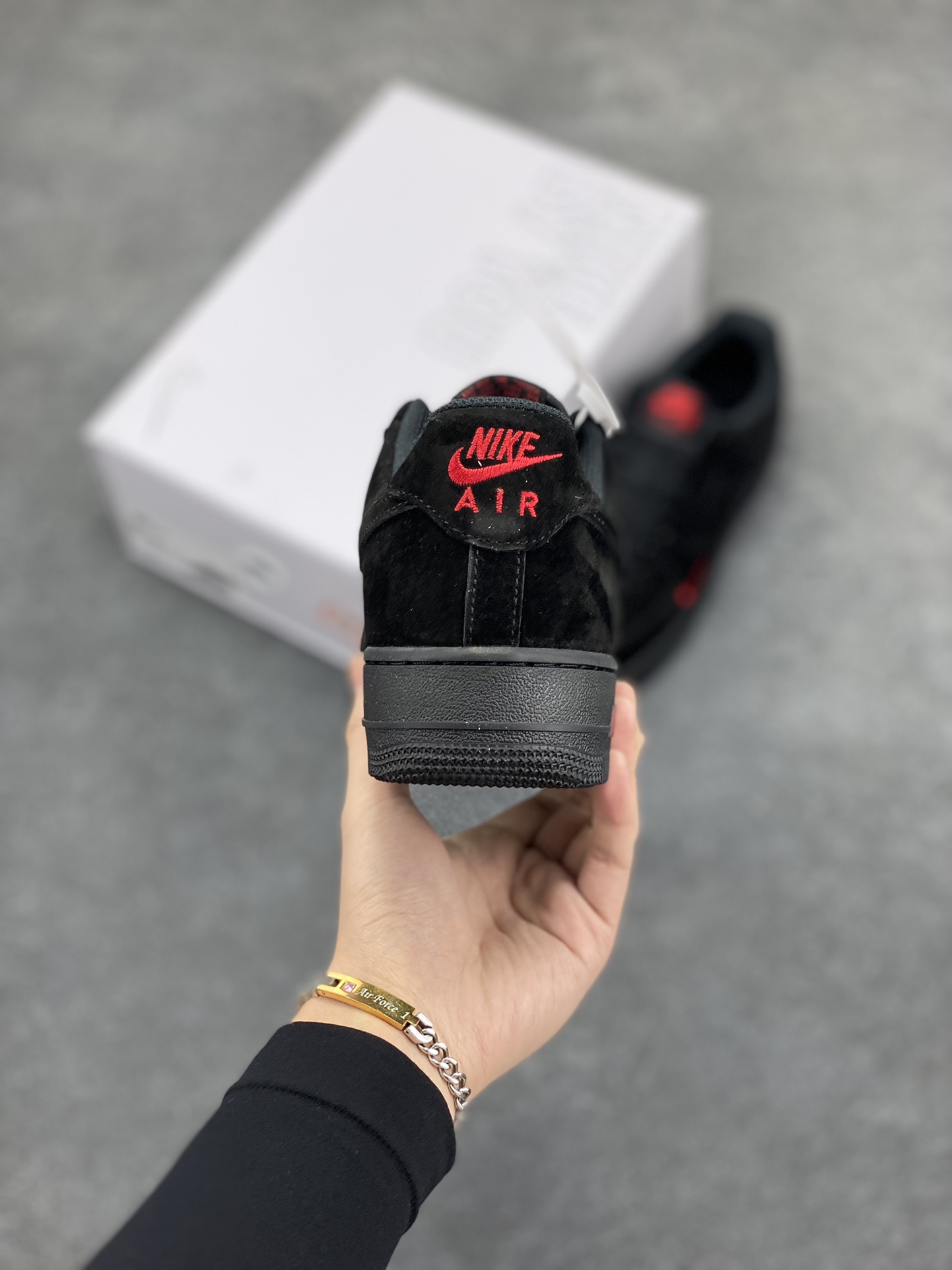 图片[4]-NK Air Force 1‘07 Low 定制款抽屉盒 空军一号低帮休闲板鞋 定制皮料 原楦原纸板 纯正版型 高清洁度 内置全掌气垫 货号：CW2288-111 尺码：36 36.5 37.5 38 38.5 39 40 40.5 41 42 42.5 43 44 44.5 45-选品中心