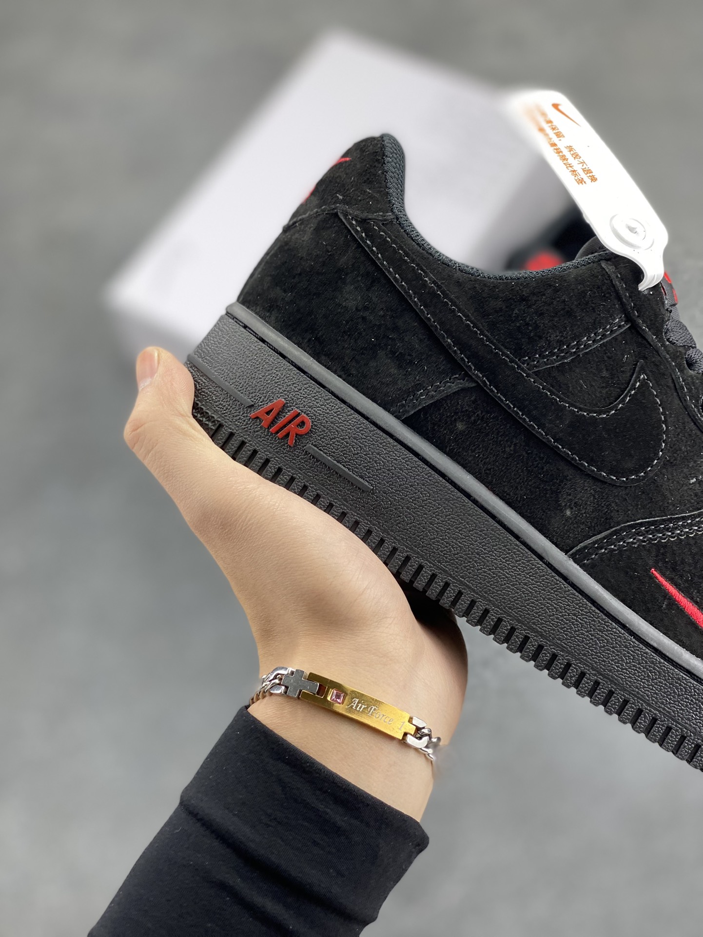 图片[6]-NK Air Force 1‘07 Low 定制款抽屉盒 空军一号低帮休闲板鞋 定制皮料 原楦原纸板 纯正版型 高清洁度 内置全掌气垫 货号：CW2288-111 尺码：36 36.5 37.5 38 38.5 39 40 40.5 41 42 42.5 43 44 44.5 45-选品中心