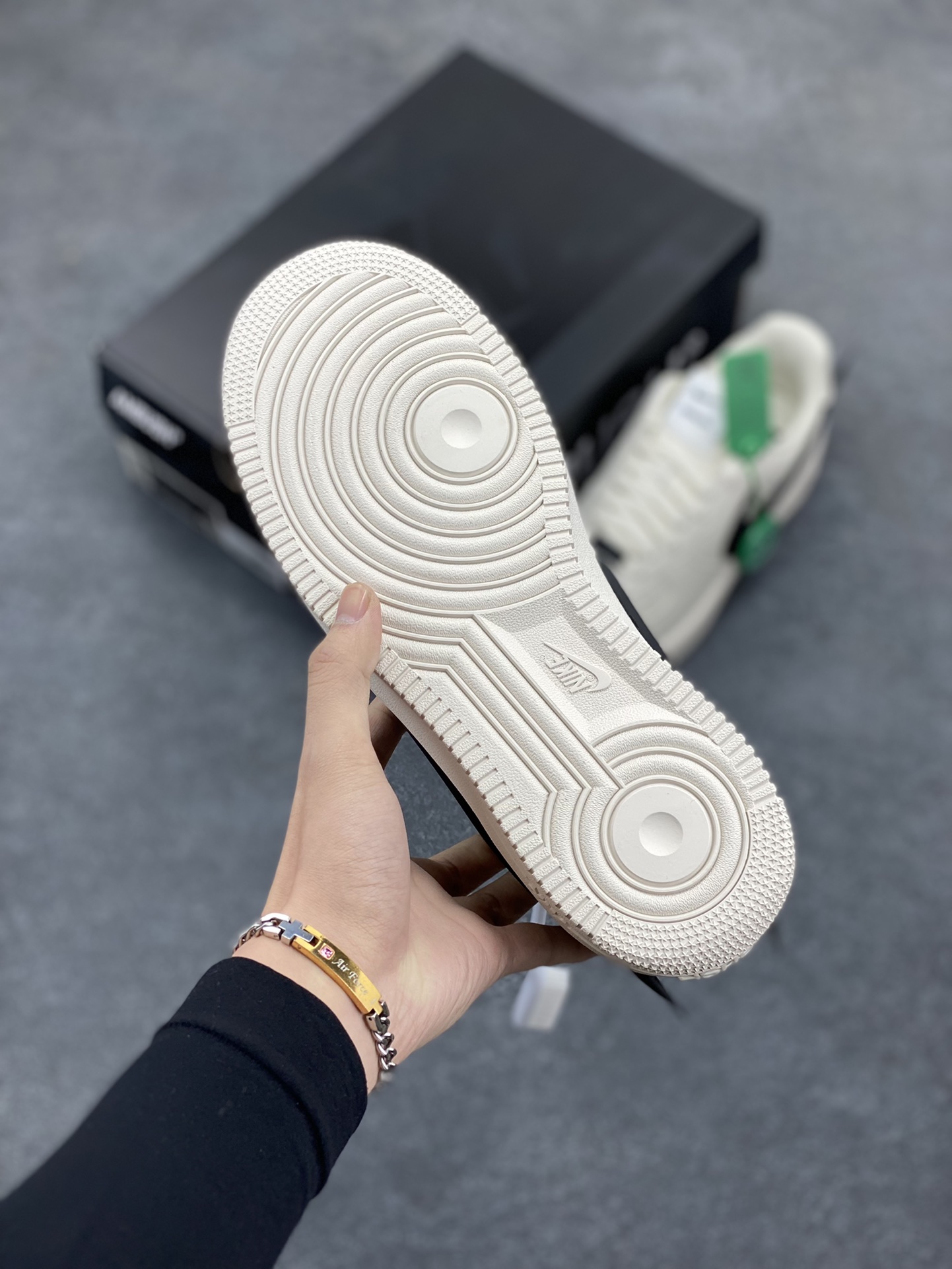 图片[5]-HY版本💯 韩裔美籍设计师Yoon Ahn主理时尚品牌AMBUSH x Nike Air Force 1 Low SP\”Phantom\”空军一号宽底版系列低帮百搭休闲运动板鞋“联名蓝黄大钩” 原楦头原纸板 打造纯正空军版型 专注外贸渠道 全掌内置蜂窝气垫 原盒配件 原厂中底钢印、拉帮完美 货号：DV3464-400 尺码：35.5 36 36.5 37.5 38 38.5 39 40 40.5 41 42 42.5 43 44 44.5 45 46 47-选品中心