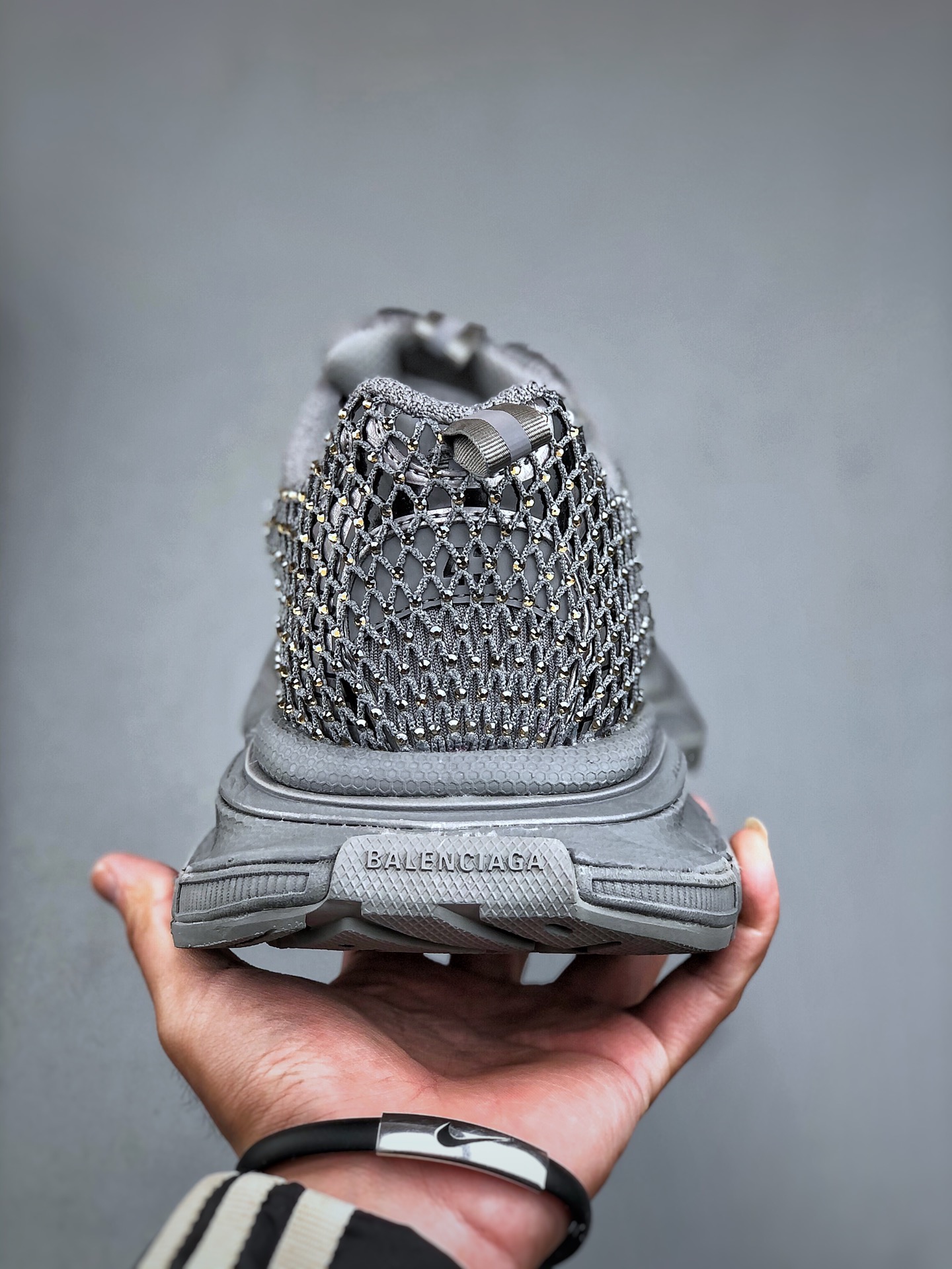 I8版 Balenciaga Phantom Sneaker 满钻巴黎世家全新十代3XL潮流跑鞋 完美清洁度增加全新设计 在延续 Track 7