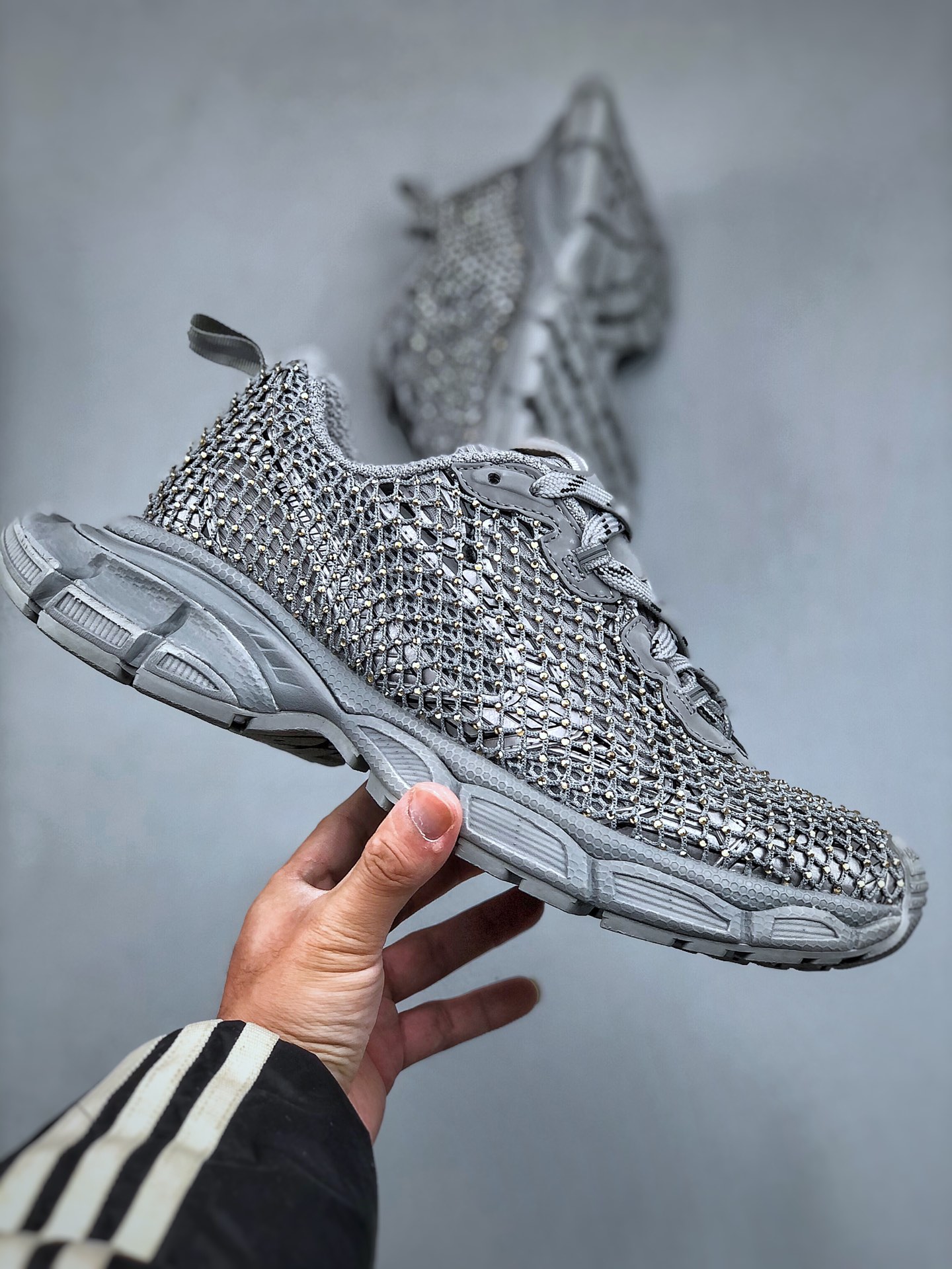 I8版 Balenciaga Phantom Sneaker 满钻巴黎世家全新十代3XL潮流跑鞋 完美清洁度增加全新设计 在延续 Track 4