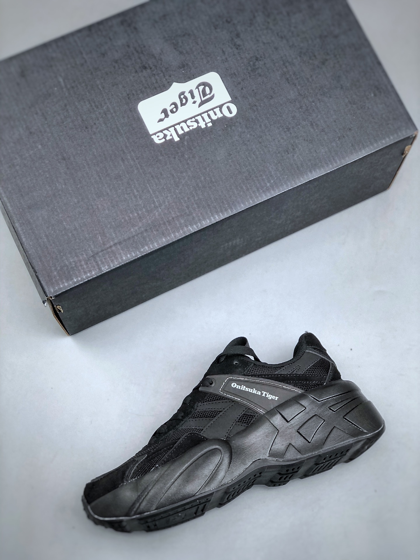Onitsuka Tiger鬼冢虎 SP-I 系列织物合成革 增高低帮老爹鞋 经典潮流元素叠加 质感超级棒 独家私模 原鞋 真标 原盒打造 3