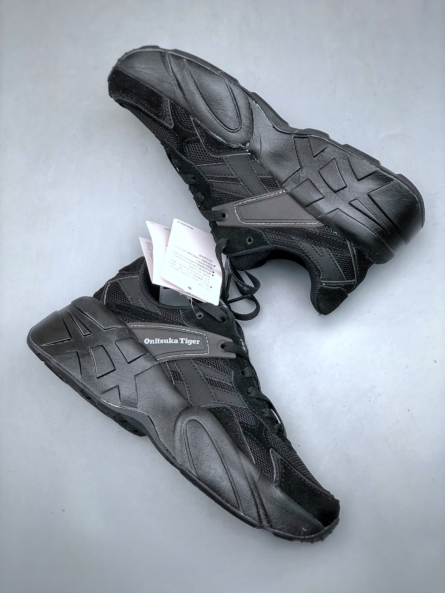 Onitsuka Tiger鬼冢虎 SP-I 系列织物合成革 增高低帮老爹鞋 经典潮流元素叠加 质感超级棒 独家私模 原鞋 真标 原盒打造 9