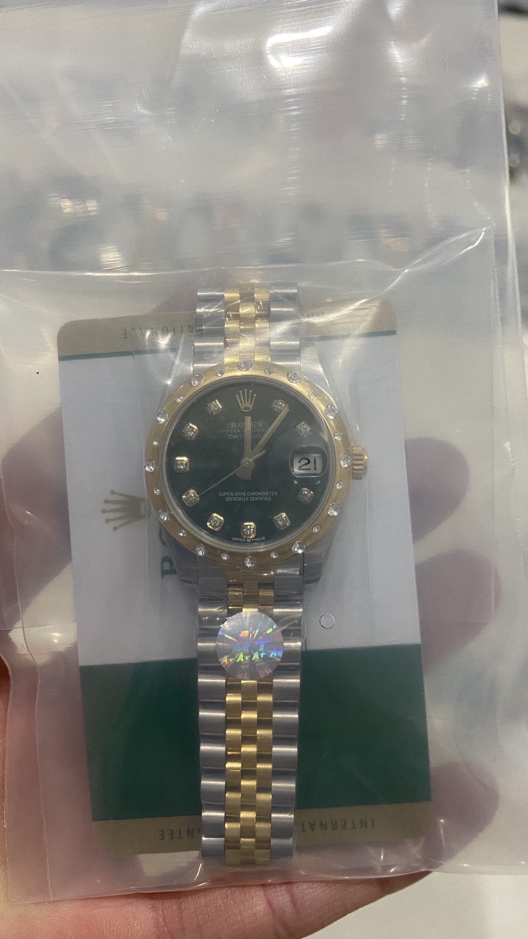 Rolex 31 mm Datejust Donut para mujer 🍩🍩 Llegó [Smirk][Smirk] Nuevo modelo A+ Factory de 31 mm para Datejust para muj…