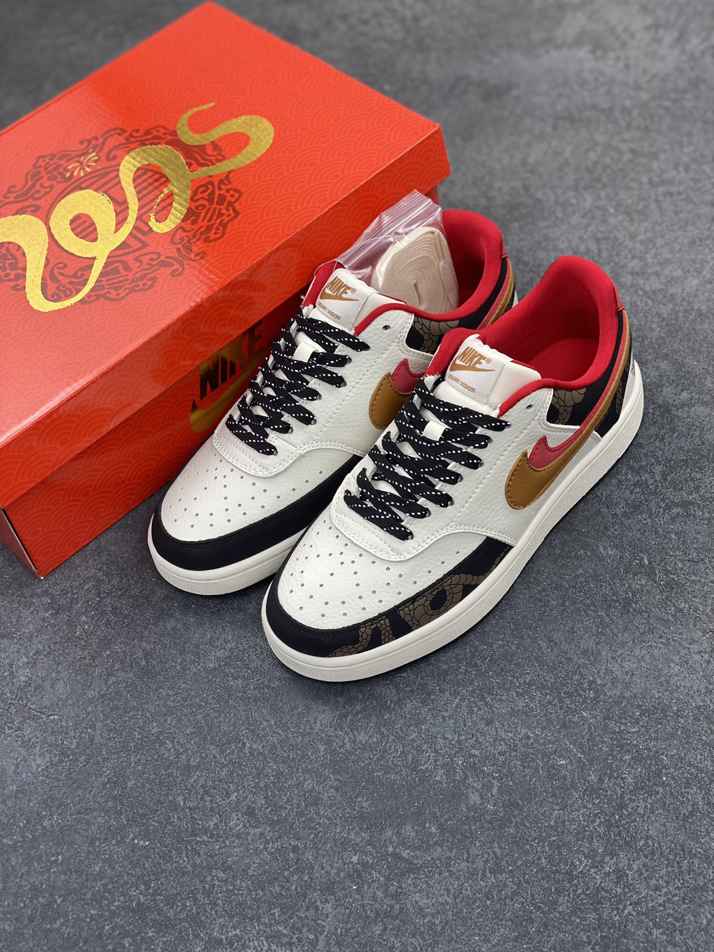 图片[7]-海外爆款 ZP订单 NIKE EBERNON Low prm 小空军低帮百搭透气休闲运动板鞋 独家头层版本 原数据独家私模大底 纯正版型 清洁度完美 货号：FD5188-128 尺码：36 36.5 37.5 38 38.5 39 40 40.5 41 42 42.5 43 44 44.5 45-选品中心