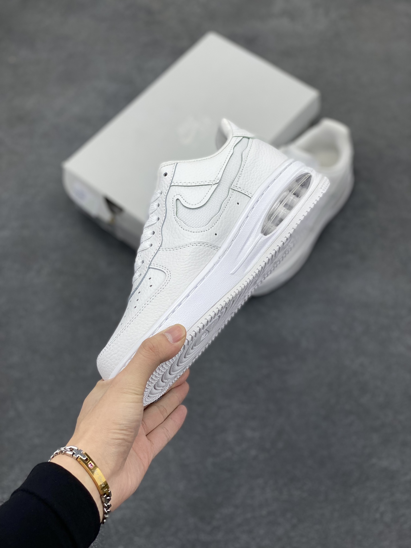 图片[3]-AF1耐克 Nike Air Force 1 ‘07 Low 空军一号 厚底增高百搭运动板鞋 原楦头原纸板 打造纯正空军版型，专注外贸渠道 全掌内置蜂窝气垫 原盒配件 原厂中底钢印、拉帮完美 货号：HF3630-500 尺码：36 36.5 37.5 38 38.5 39 40 40.5 41 42 42.5 43 44 44.5 45-选品中心