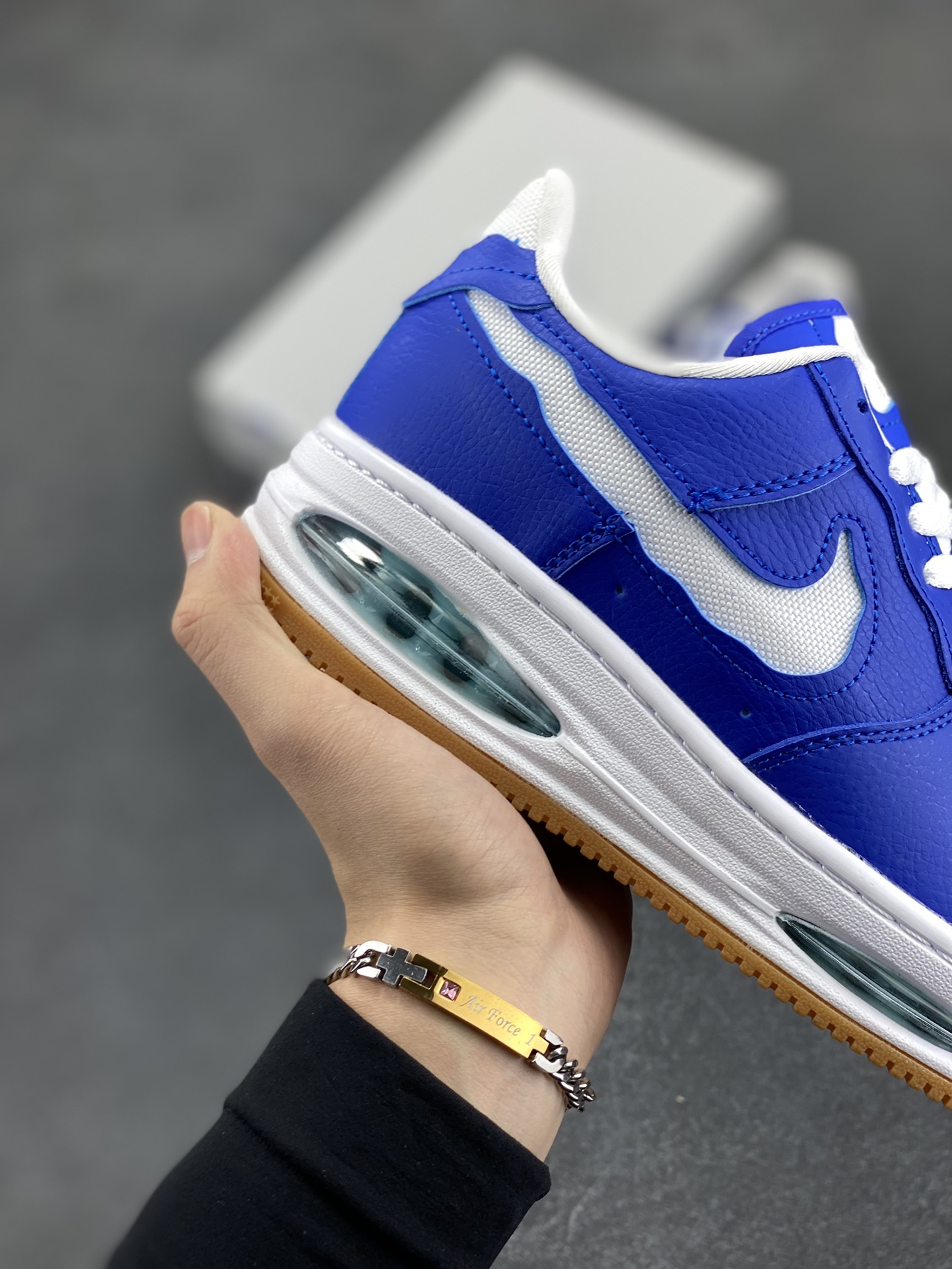 图片[6]-AF1耐克 Nike Air Force 1 ‘07 Low 空军一号 厚底增高百搭运动板鞋 原楦头原纸板 打造纯正空军版型，专注外贸渠道 全掌内置蜂窝气垫 原盒配件 原厂中底钢印、拉帮完美 货号：HF3630-400 尺码：36 36.5 37.5 38 38.5 39 40 40.5 41 42 42.5 43 44 44.5 45-选品中心
