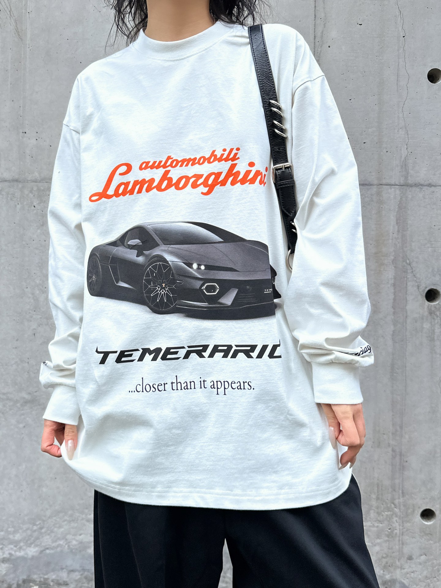 BLCG️AutomobiliLamborghini联名系列长袖t恤纯棉面料柔软舒适领口二本针加固机洗不
