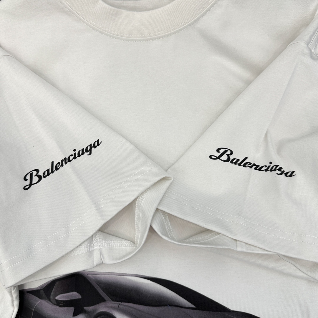 BLCG️AutomobiliLamborghini联名系列t恤纯棉面料柔软舒适领口二本针加固机洗不易变