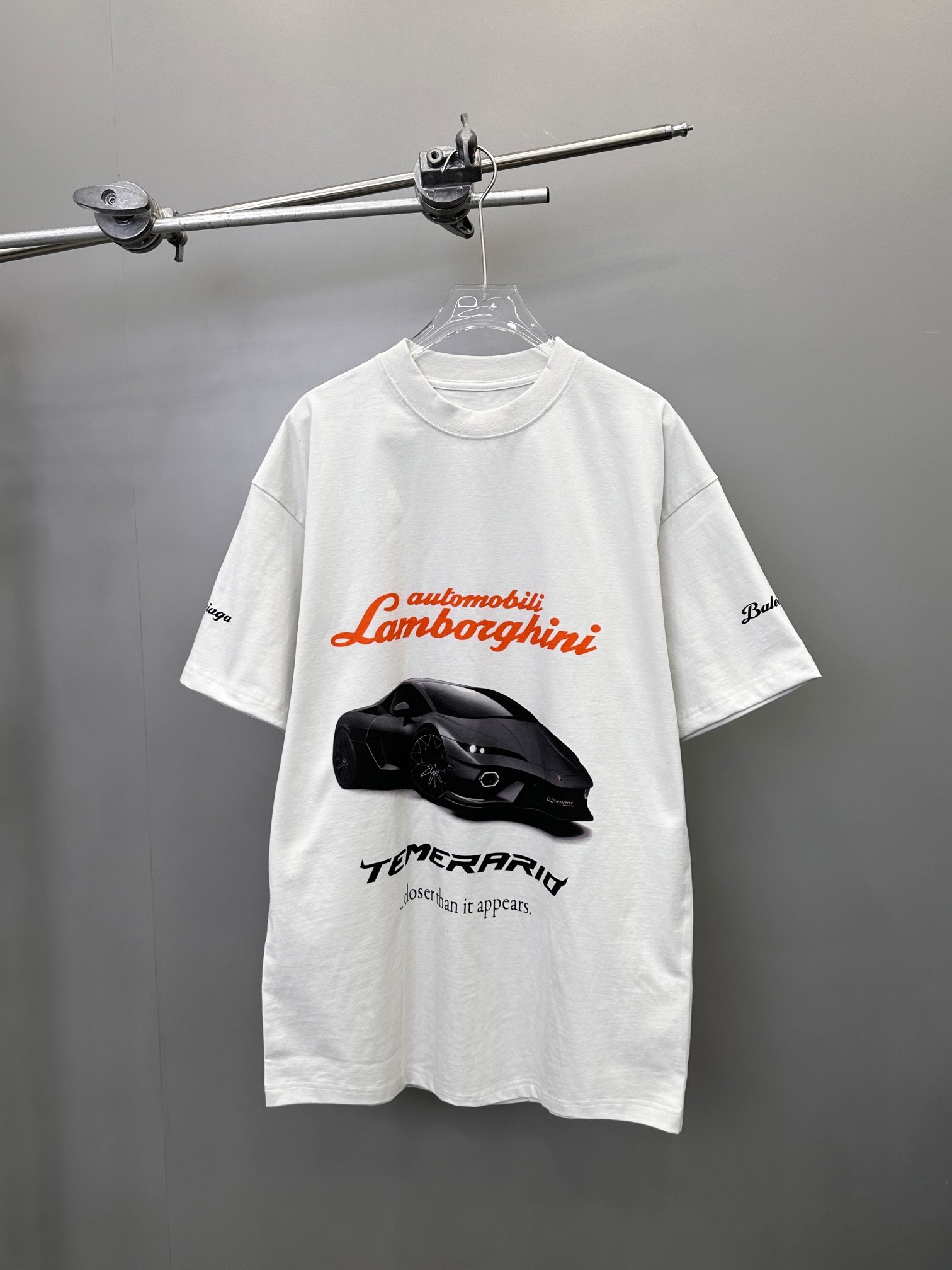 BLCG️AutomobiliLamborghini联名系列t恤纯棉面料柔软舒适领口二本针加固机洗不易变