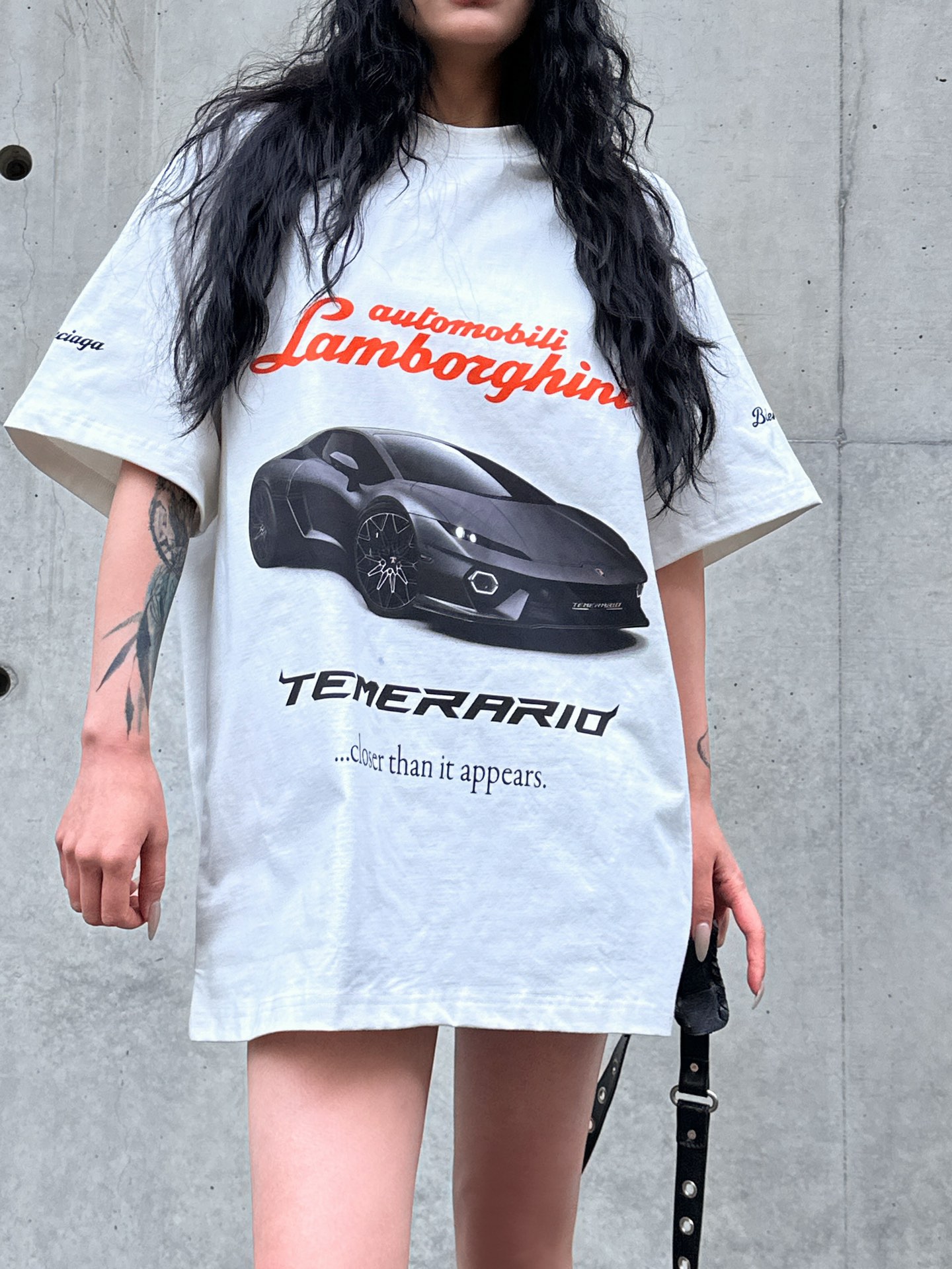 BLCG️AutomobiliLamborghini联名系列t恤纯棉面料柔软舒适领口二本针加固机洗不易变