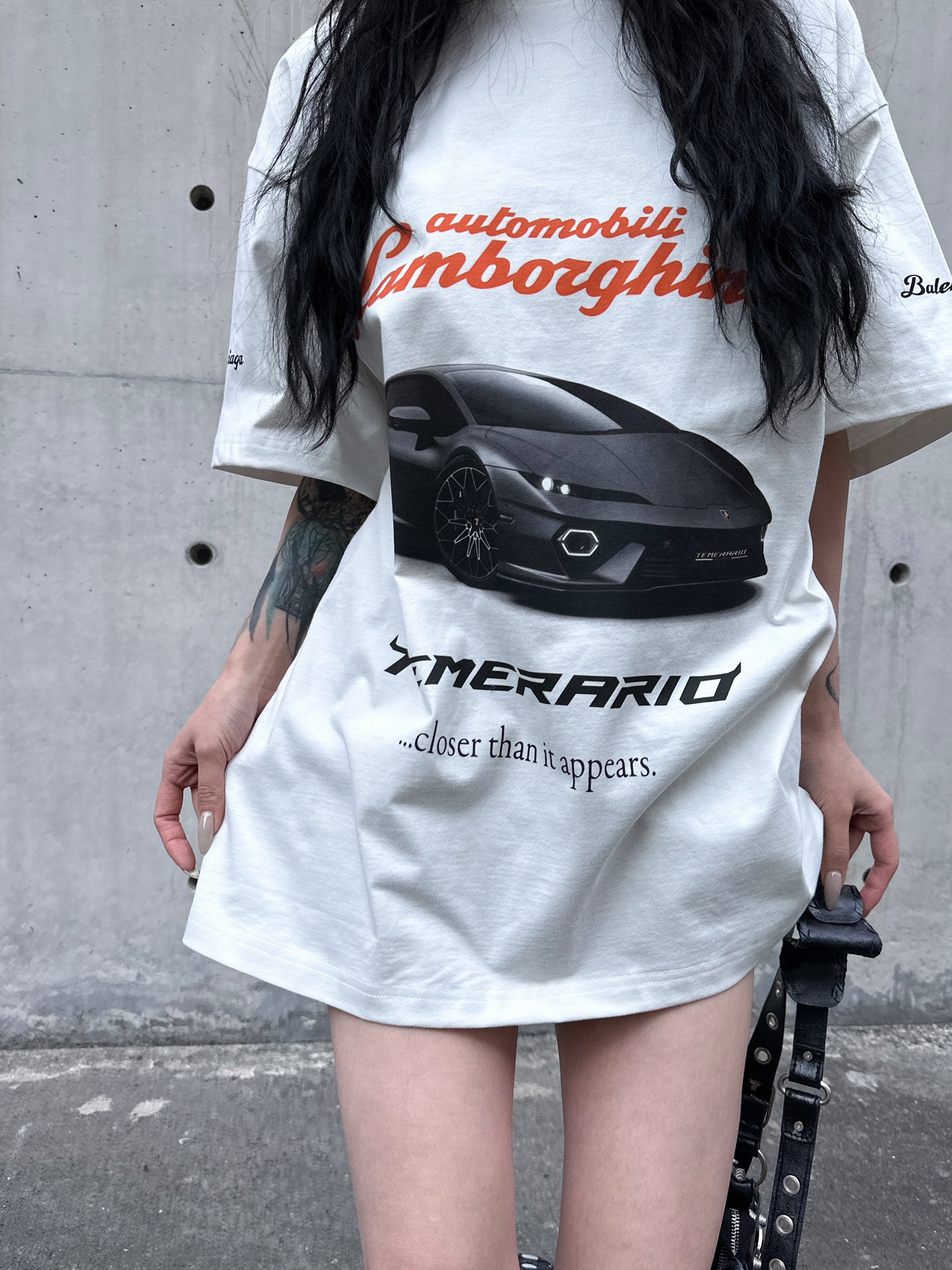 BLCG️AutomobiliLamborghini联名系列t恤纯棉面料柔软舒适领口二本针加固机洗不易变