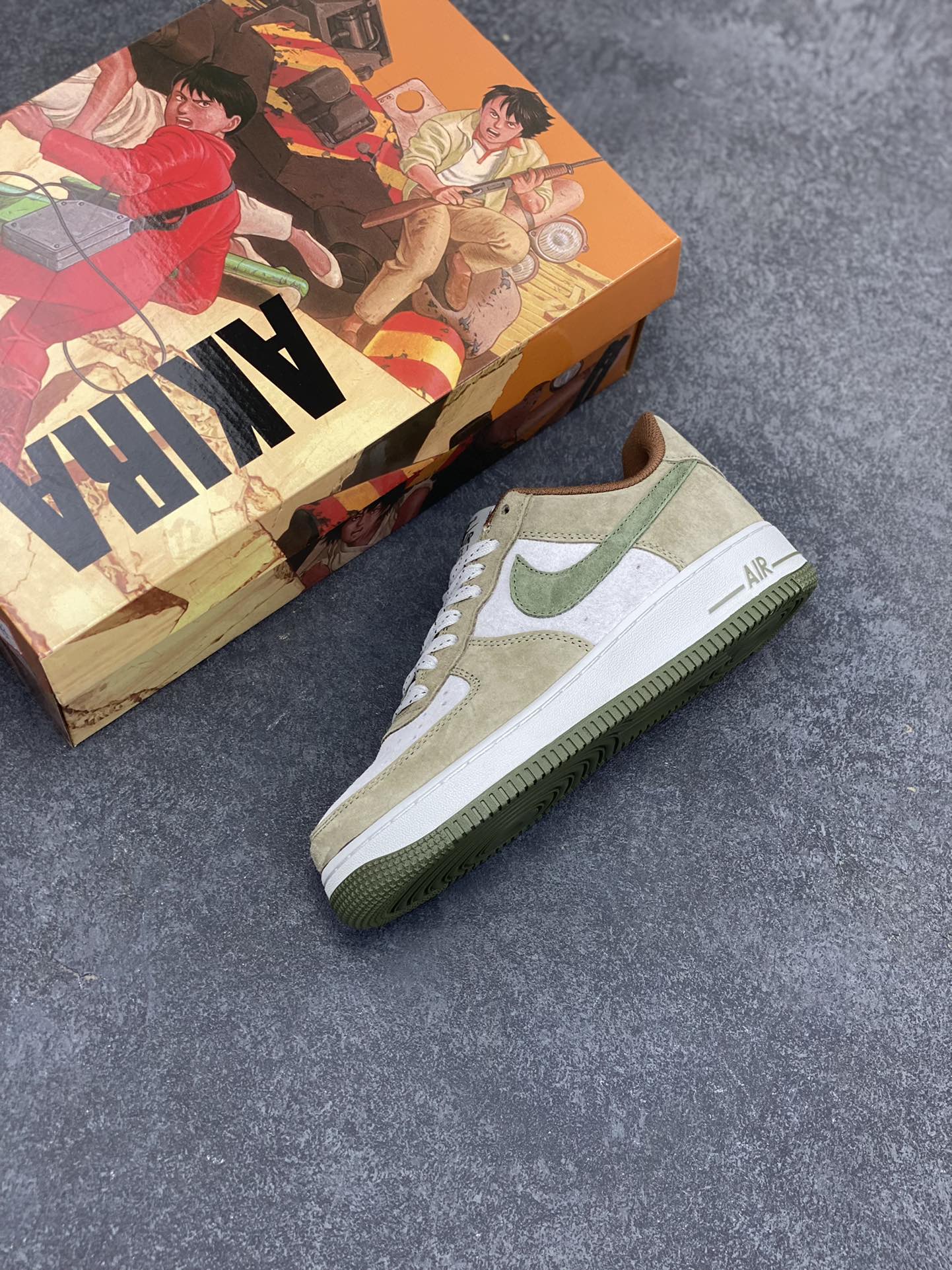 图片[7]-AKIRA×Nike Air Force 1 Low ’07 苹果绿 头成麂皮 满天星配色 空军一号低帮休闲板鞋 原厂麂皮 原楦原纸板 纯正版型 正品NFC感应芯片 高清洁度 内置全掌气垫 货号：DD3966-523 尺码：36 36.5 37.5 38 38.5 39 40 40.5 41 42 42.5 43 44 44.5 45-选品中心