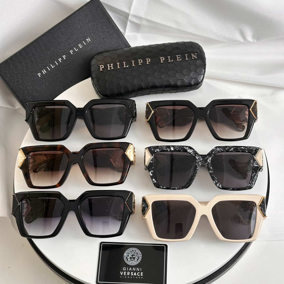 PhiliPPPlei*双Plogo重工打造.定制8.0板料.厚实有质感.大方框设计.时尚百搭TOPQU