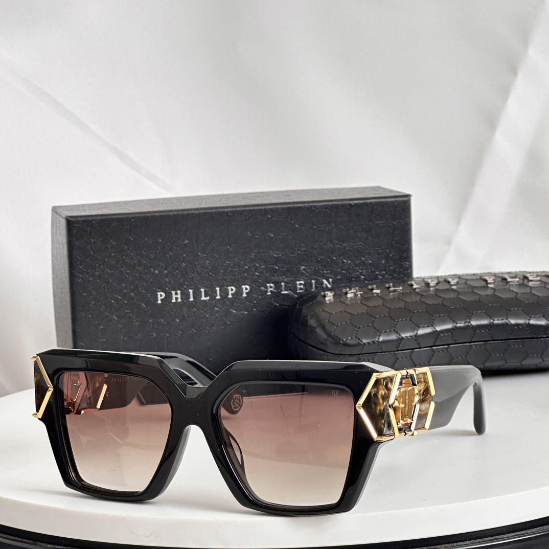 PhiliPPPlei*双Plogo重工打造.定制8.0板料.厚实有质感.大方框设计.时尚百搭TOPQU