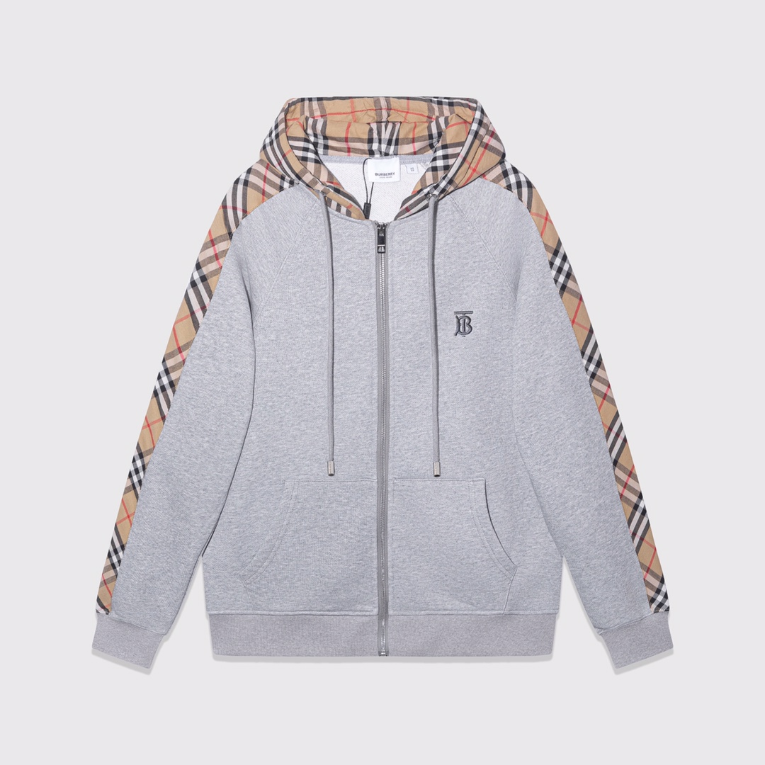 Men’s Lightweight Twirl T-Shirt with Classic Grid Embroidery in Black/Grey.