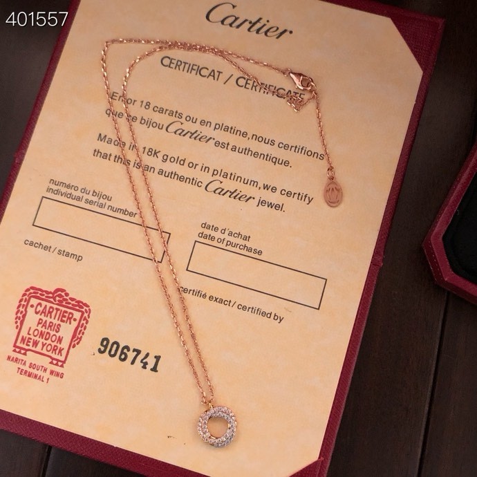 Cartier 精工版本新款卡地亚项链Cartier最新