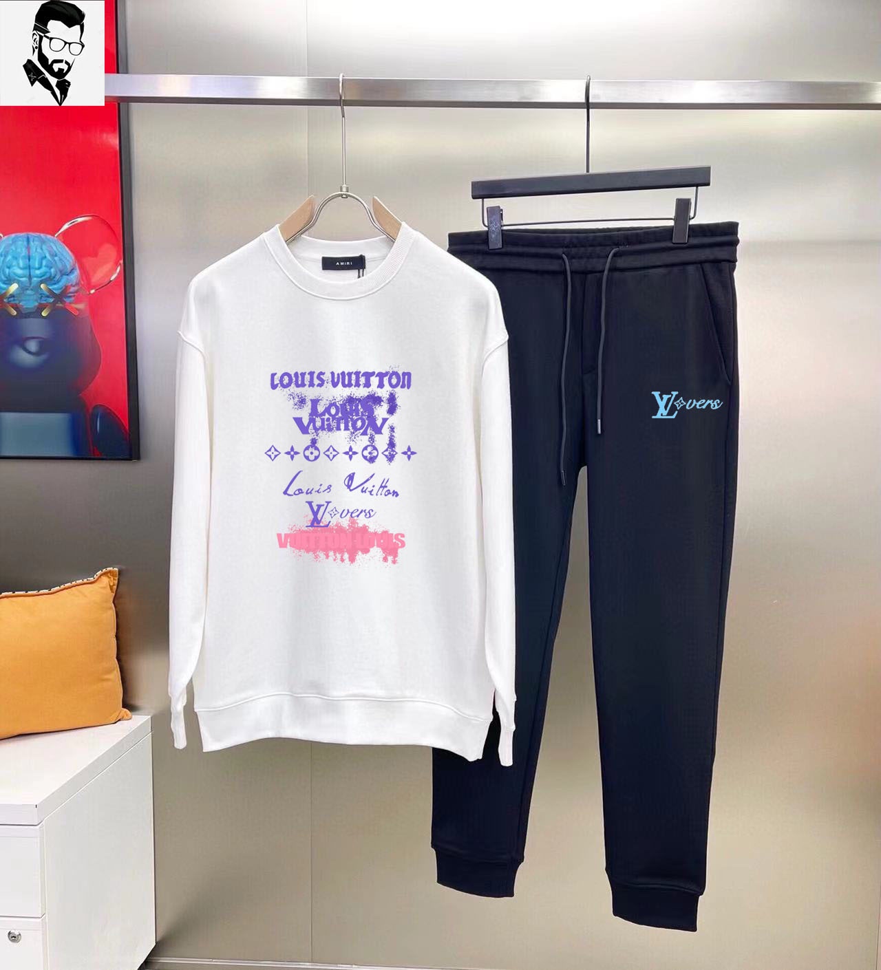 Louis Vuitton 2024 Sweatshirt Set, Premium Cotton Blend, Comfort Fit 4 i1734874010 1517 2