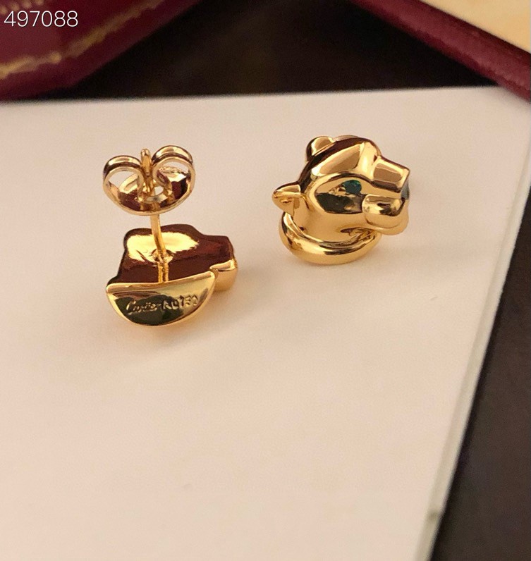 Cartier 精工版本 Cartier 卡地亚豹子耳钉