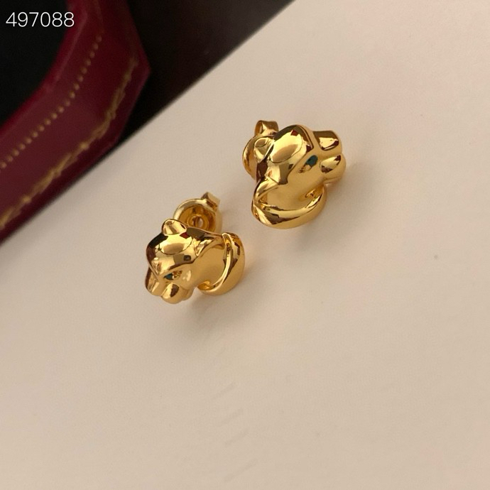 Cartier 精工版本 Cartier 卡地亚豹子耳钉