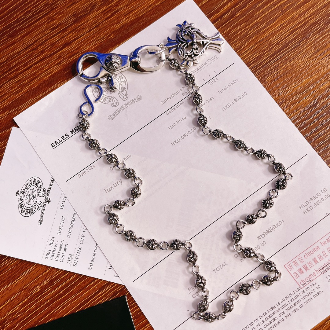 NO:583327,Necklace trouser chain bag chain retro old charm bag hanging chain trendy hip-hop punk ins, jewelry boutique, necklace19860909项链裤链包条链复古做旧挂饰包包挂链潮流嘻哈朋克ins,饰品精品,necklace,Jewelry