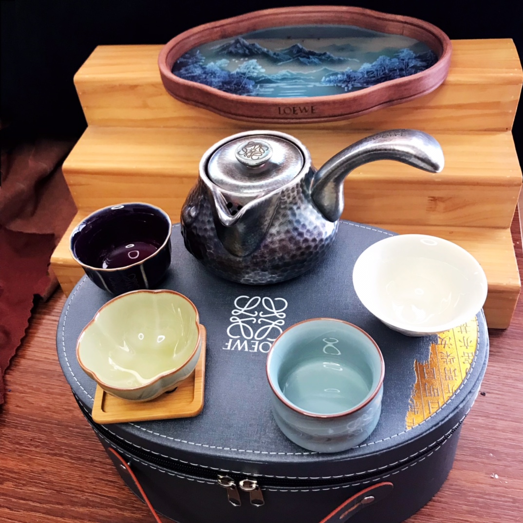 罗意威 Loewe 高定典藏经典高奢皮具手袋托特包斜挎包女包 #D07C838E 8