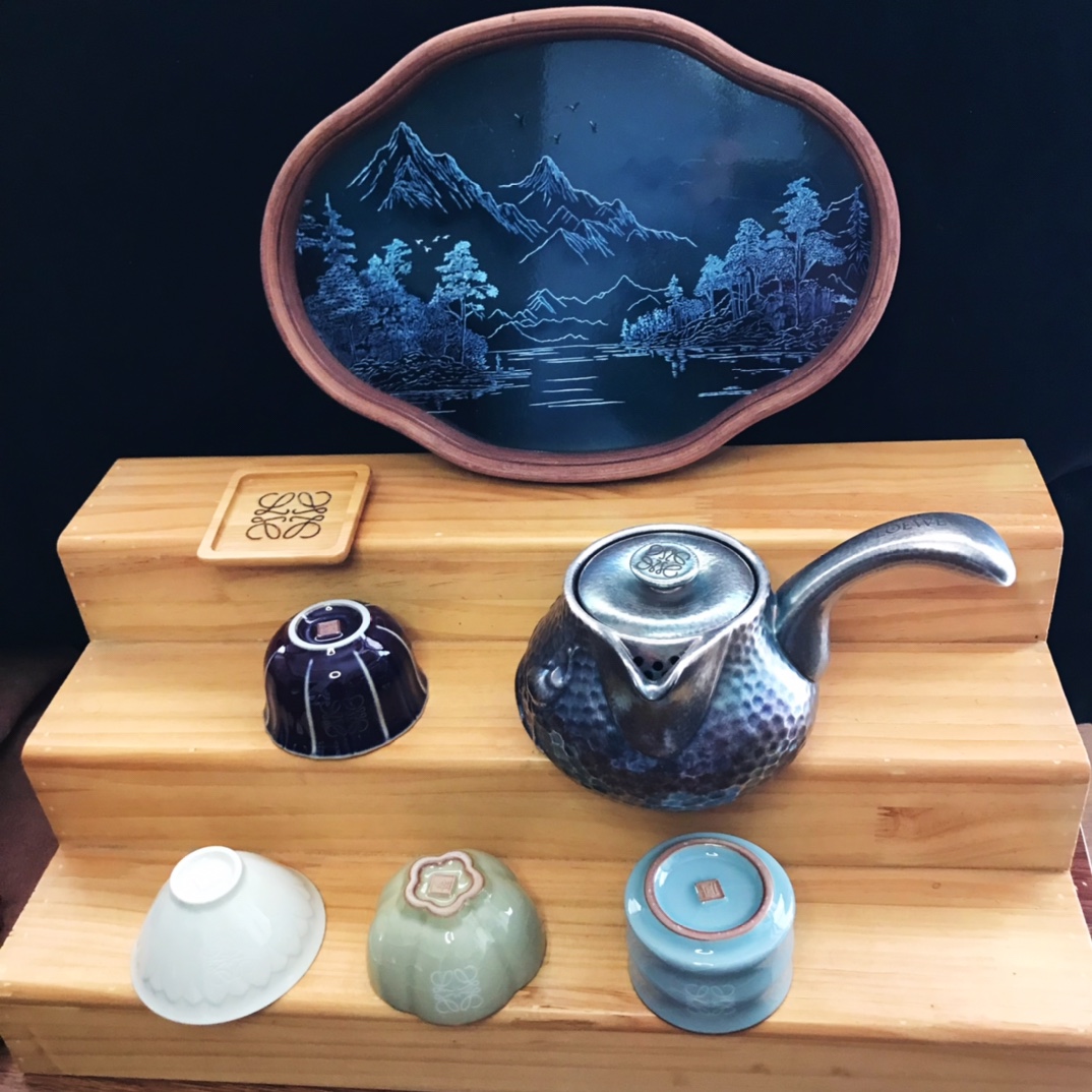 罗意威 Loewe 高定典藏经典高奢皮具手袋托特包斜挎包女包 #D07C838E 7
