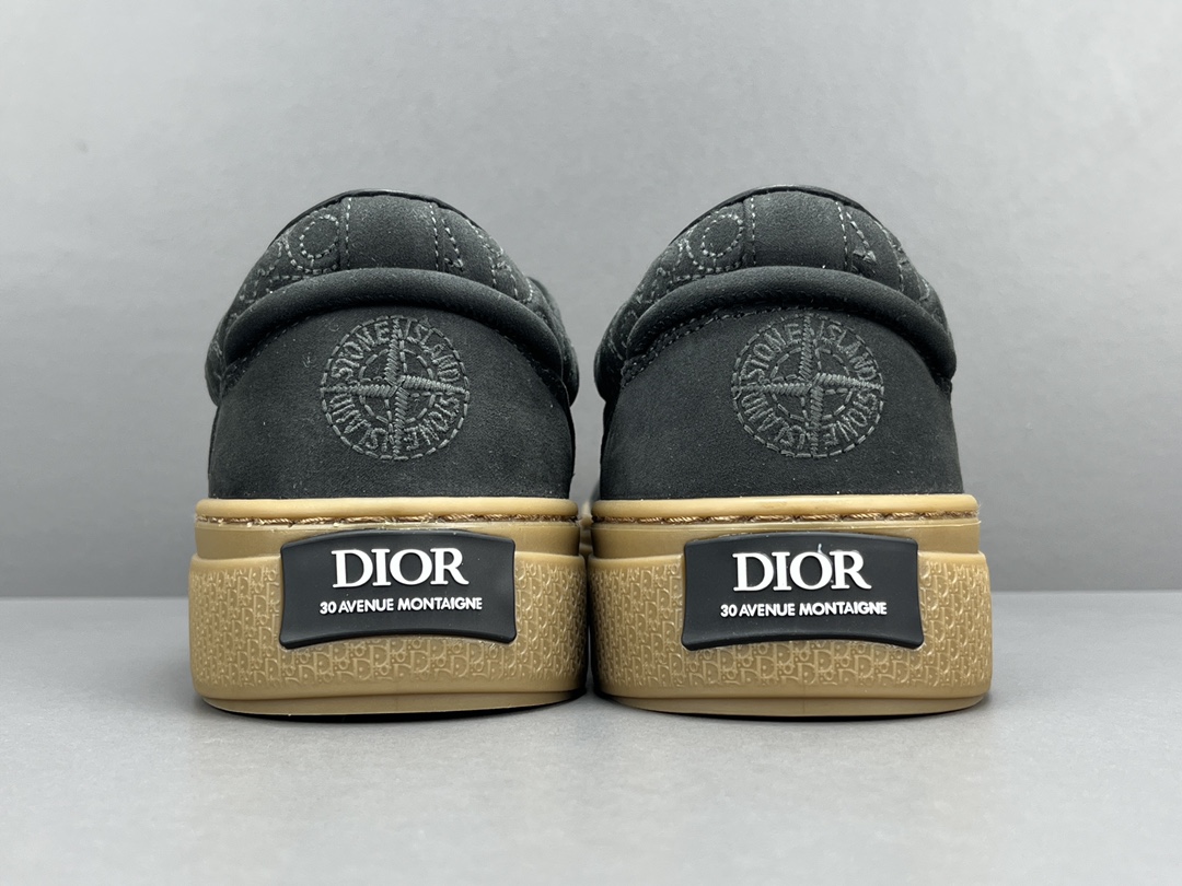  
【外贸版 迪奥】STONE ISLAND x DIOR迪奥 B33 圆头系带 板鞋 男款 黑色
货号