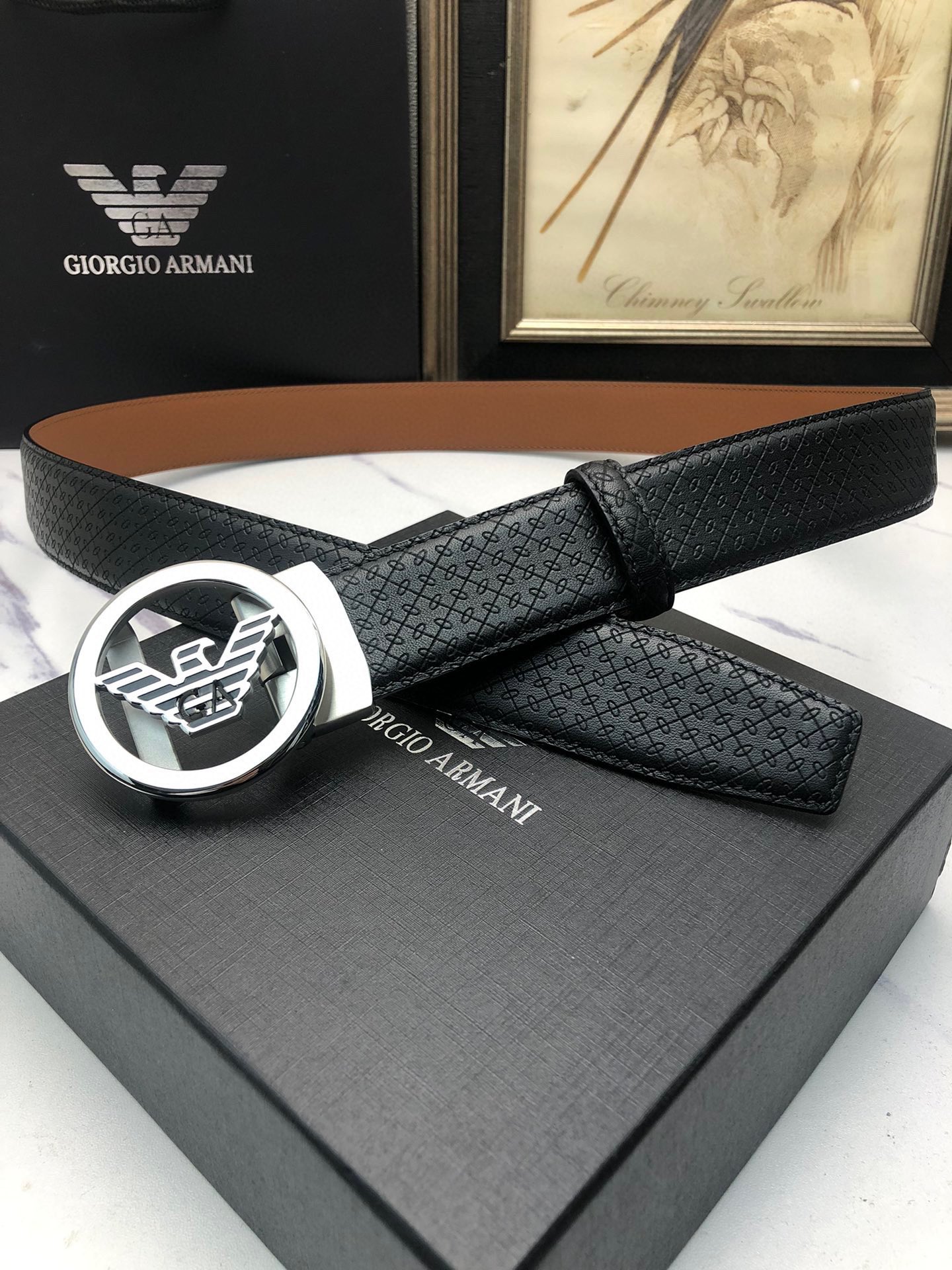 Italian Imported Oxen Skin Automatic Belts with Original Sheets, Tailorable and Stylish - 图片 2