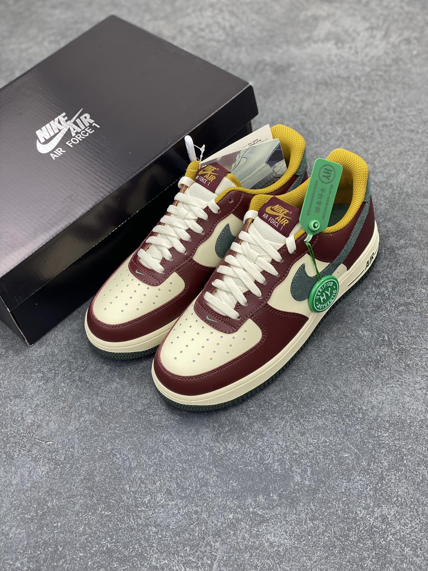 图片[8]-HY版本💯 Nike Air Force 1 Low 07 米红 原楦头原纸板 打造纯正低帮空军版型专注外贸渠道 全掌内置蜂窝气垫 原盒配件 原厂中底钢印、拉帮完美 货号：HQ3612-113 尺码：36 36.5 37.5 38 38.5 39 40 40.5 41 42 42.5 43 44 44.5 45 46-选品中心