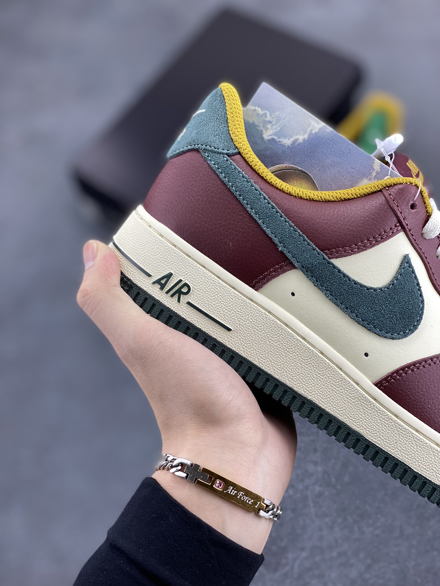 图片[6]-HY版本💯 Nike Air Force 1 Low 07 米红 原楦头原纸板 打造纯正低帮空军版型专注外贸渠道 全掌内置蜂窝气垫 原盒配件 原厂中底钢印、拉帮完美 货号：HQ3612-113 尺码：36 36.5 37.5 38 38.5 39 40 40.5 41 42 42.5 43 44 44.5 45 46-选品中心