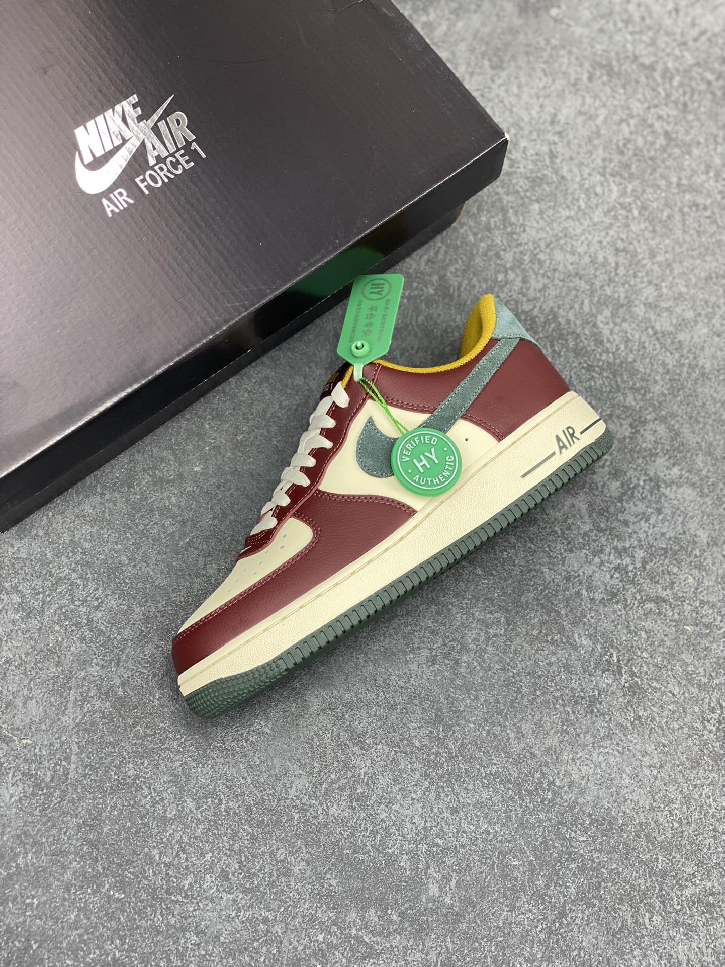 图片[7]-HY版本💯 Nike Air Force 1 Low 07 米红 原楦头原纸板 打造纯正低帮空军版型专注外贸渠道 全掌内置蜂窝气垫 原盒配件 原厂中底钢印、拉帮完美 货号：HQ3612-113 尺码：36 36.5 37.5 38 38.5 39 40 40.5 41 42 42.5 43 44 44.5 45 46-选品中心