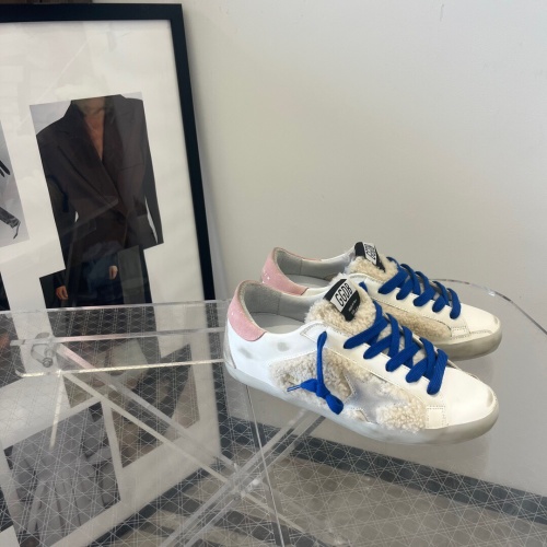 Golden Goose Superstar Shearling Sneakers - Distressed Leather, Star Patch 1 Golden Goose Superstar Shearling Sneakers - Distressed Leather, Star Patch