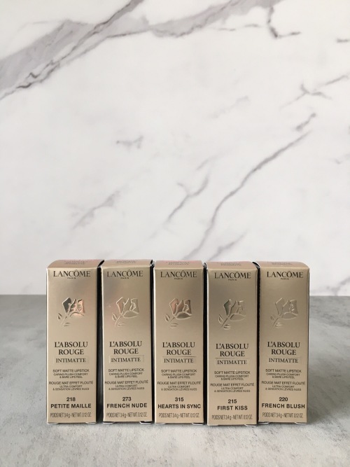 Lancôme L'Absolu Rouge Intimatte Lipstick - New Nude Shades 1 Lancôme L'Absolu Rouge Intimatte Lipstick - New Nude Shades