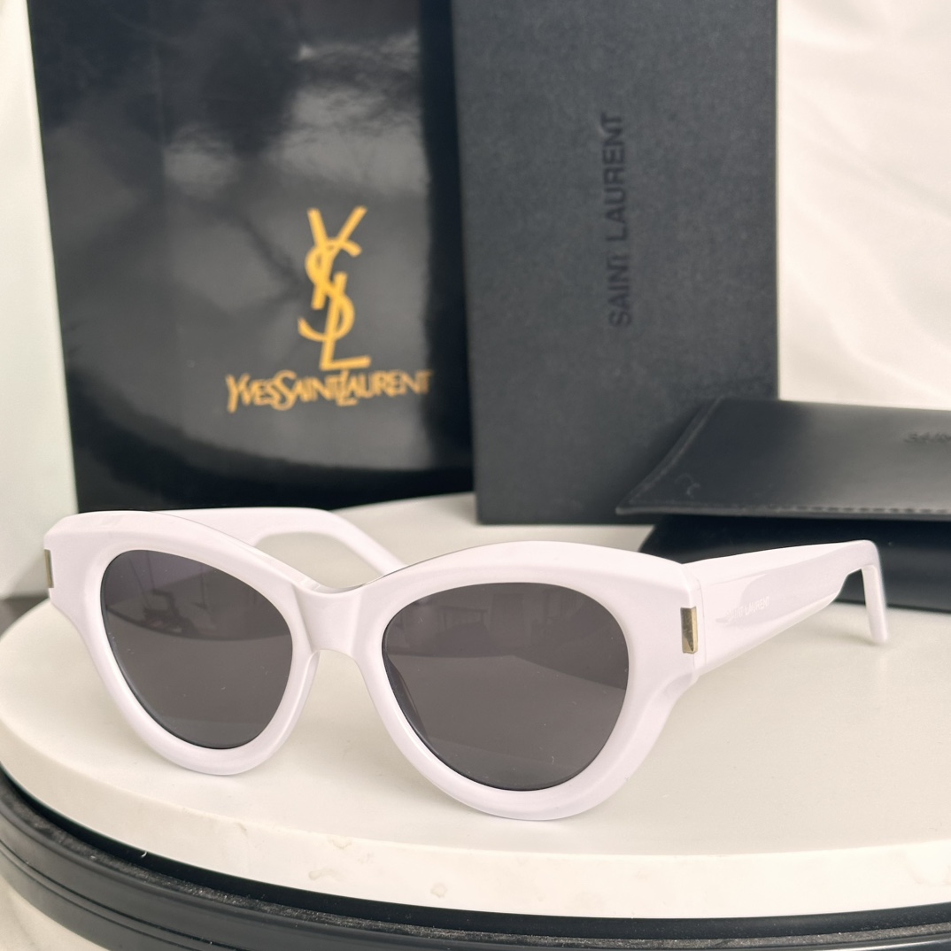  ‼️现货SAINT LAURENT 圣罗兰  YSL  SL506猫眼墨镜推荐 修饰方圆脸型 作为墨镜