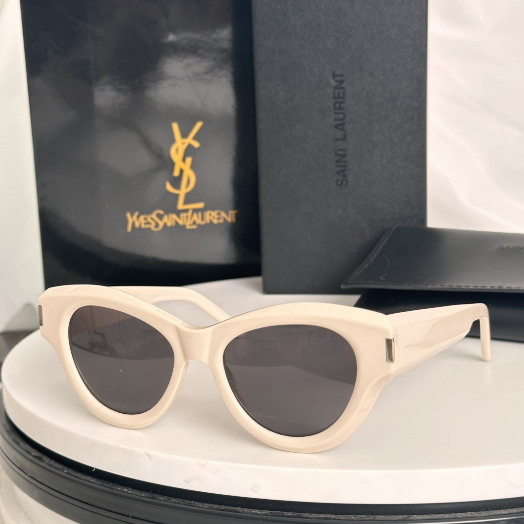  ‼️现货SAINT LAURENT 圣罗兰  YSL  SL506猫眼墨镜推荐 修饰方圆脸型 作为墨镜