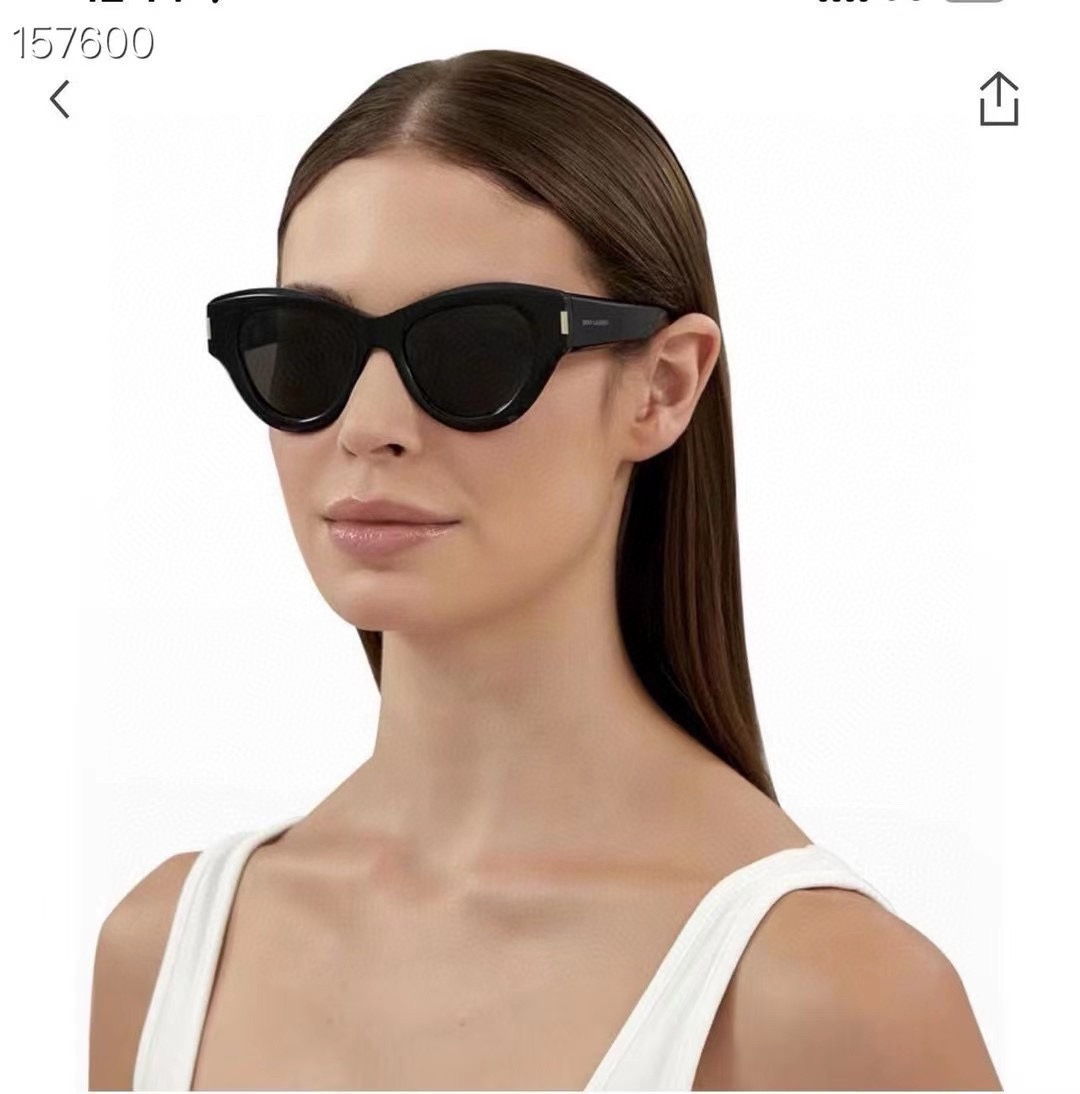  ‼️ 官网图 现货SAINT LAURENT 圣罗兰  YSL  SL506猫眼墨镜推荐 修饰方圆脸型