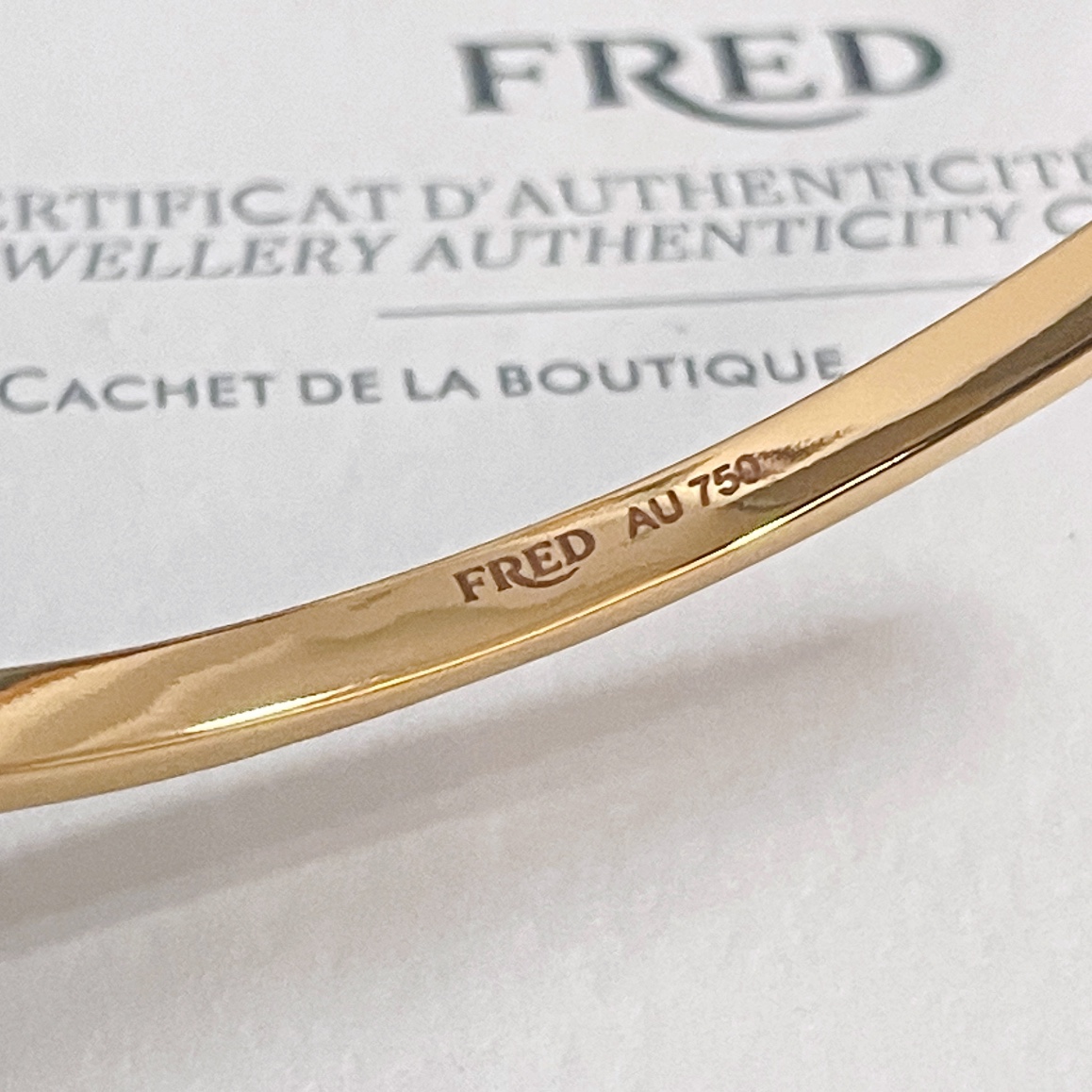 FRED 费雷德满钻马蹄扣手镯,经典百搭,网红达人 时尚一族备必‬单品 6