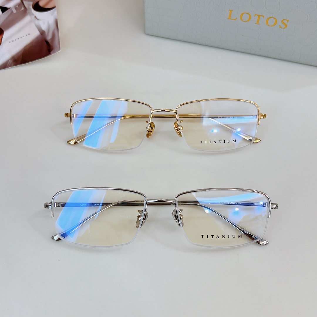 Lotus STO1102
Titanium
方形近视眼镜 
size：57-19-145
🔝🔝