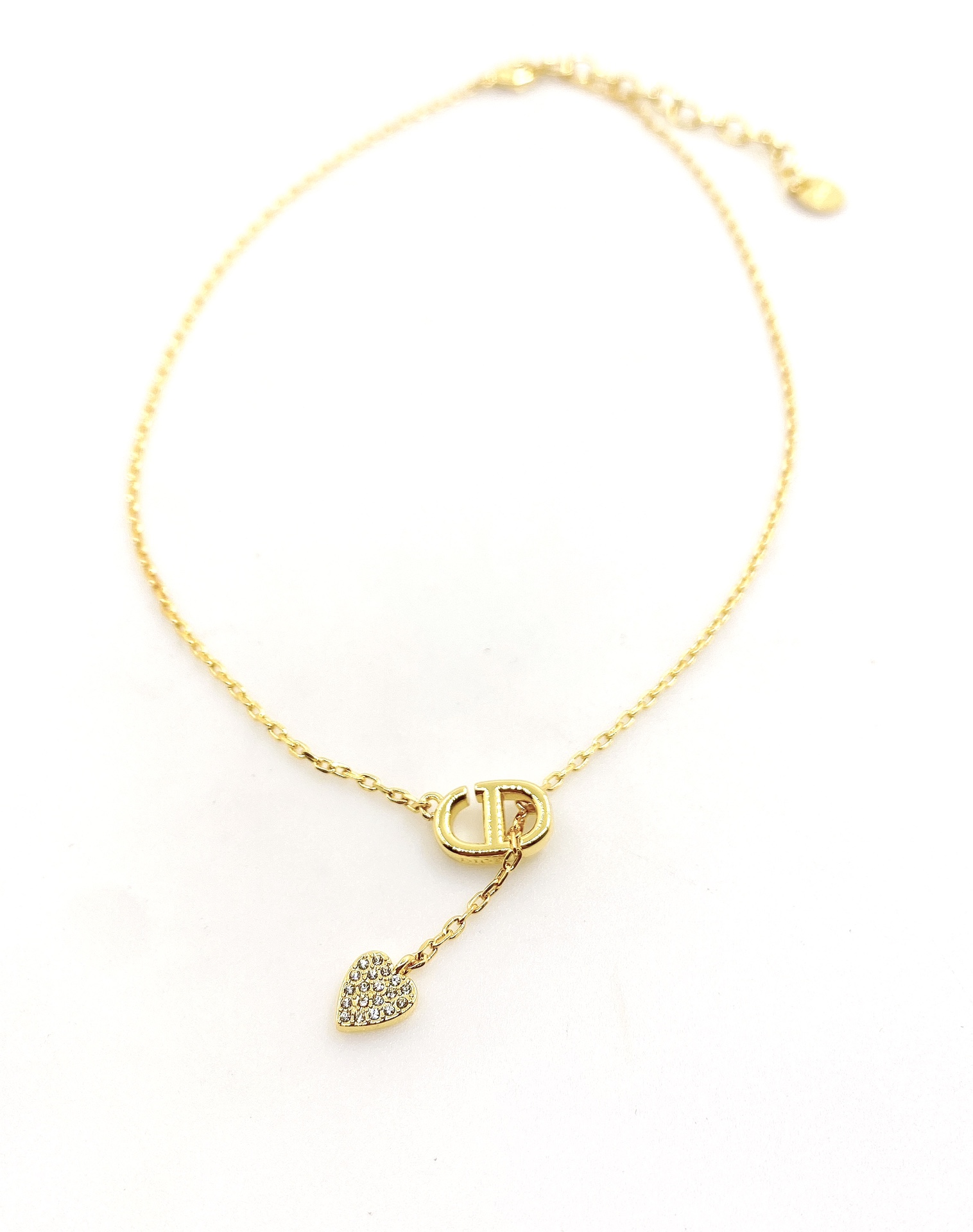 Dior Колье латунь