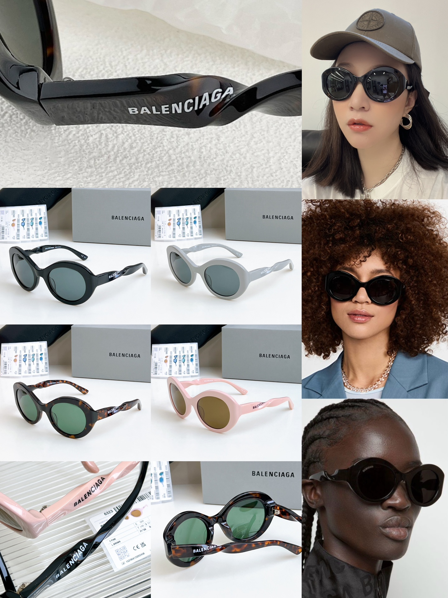 BALENCIAG* MODELO: BB0208S TALLA: 53口24-140