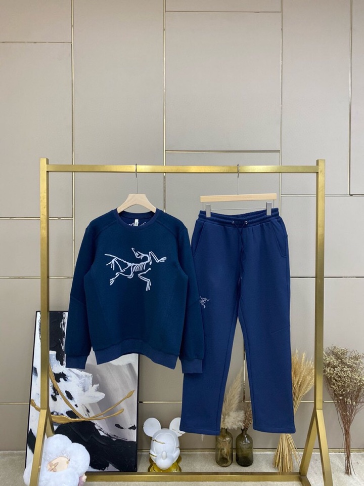 Arcteryx Vêtements Sweatshirts Noir Bleu Imprimé Collection automne – hiver